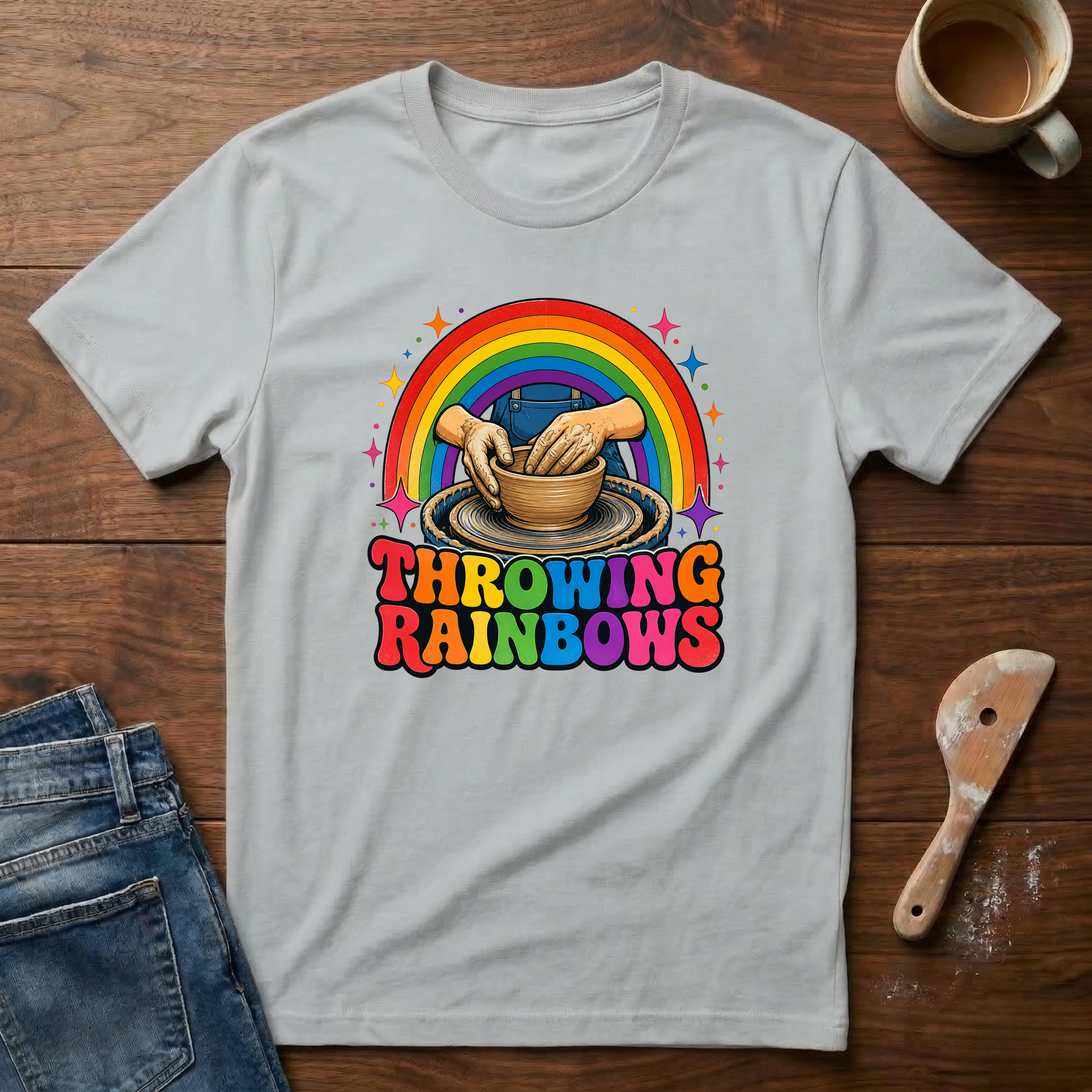 Throwing Rainbows T-Shirt