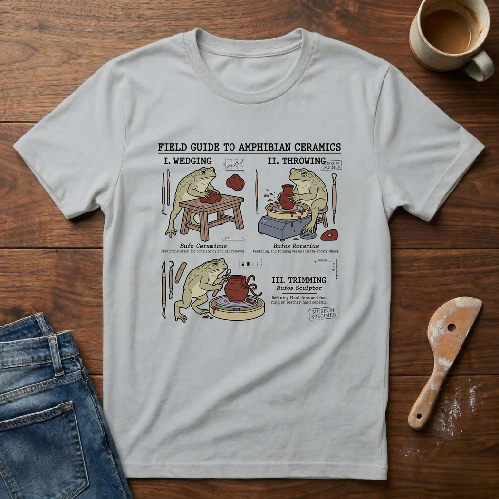 Field Guide To Amphibian Ceramics T-Shirt