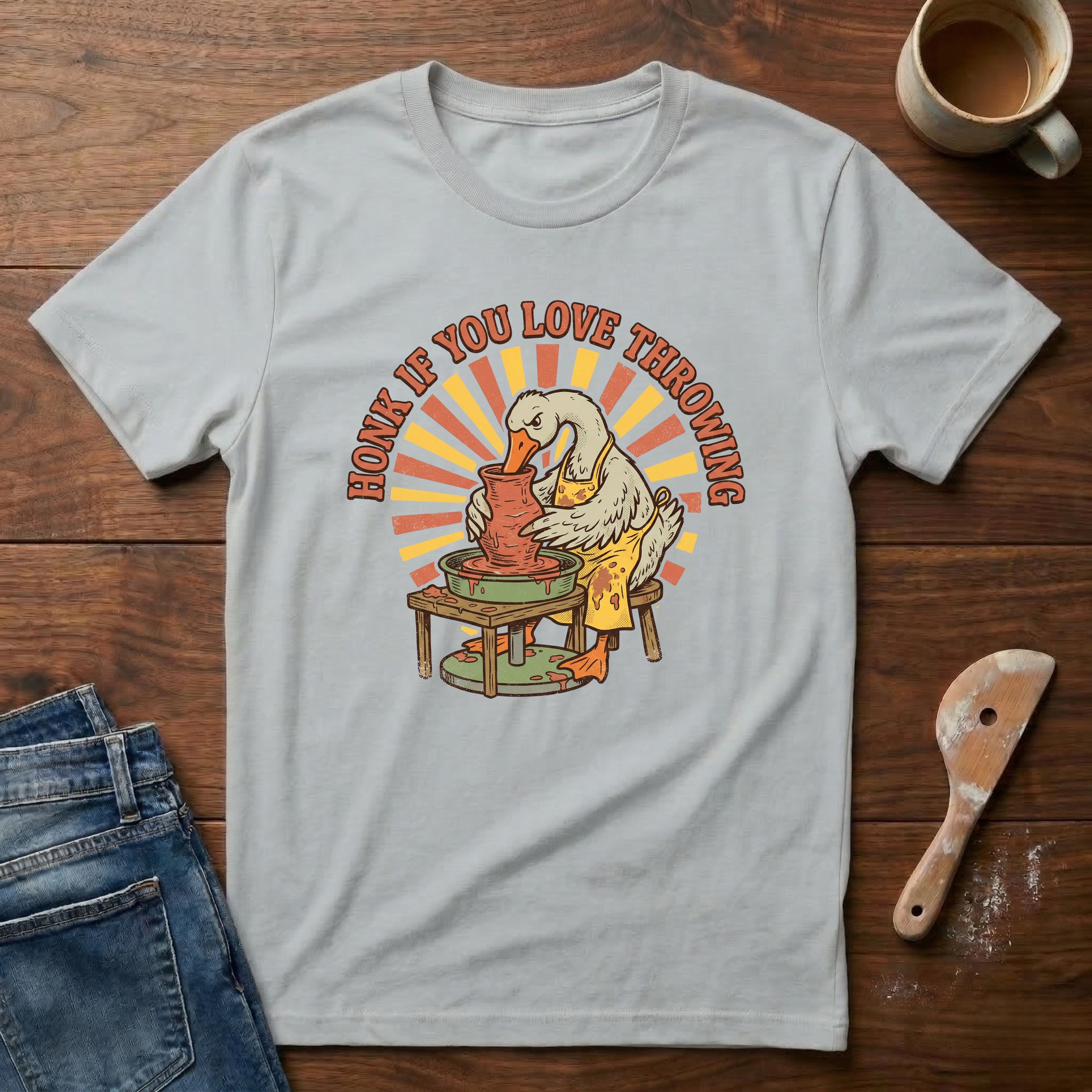 Honk If You Love Throwing T-Shirt