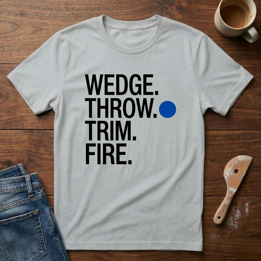 Wedge. Throw. Trim. Fire. T-Shirt
