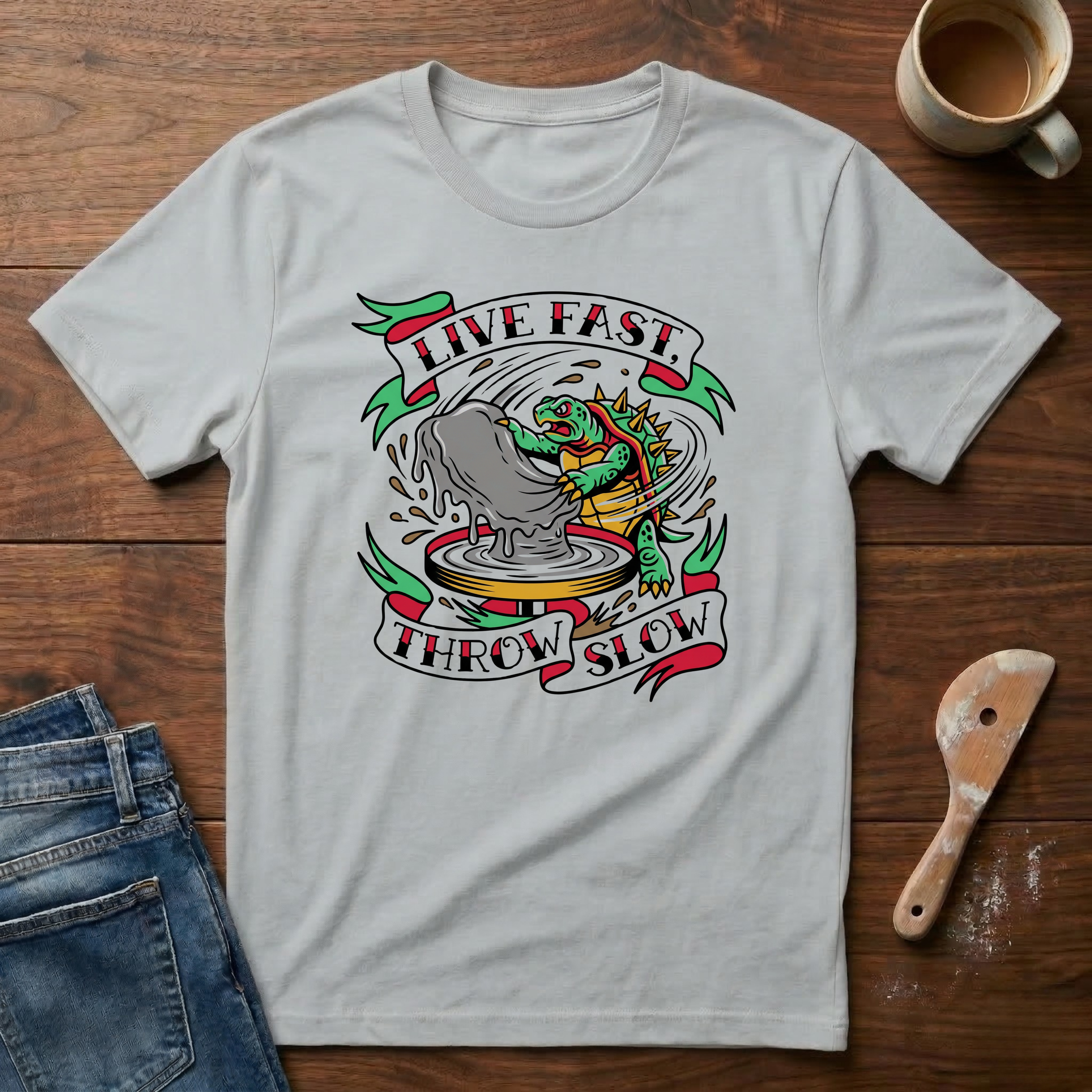 Live Fast Throw Slow T-Shirt