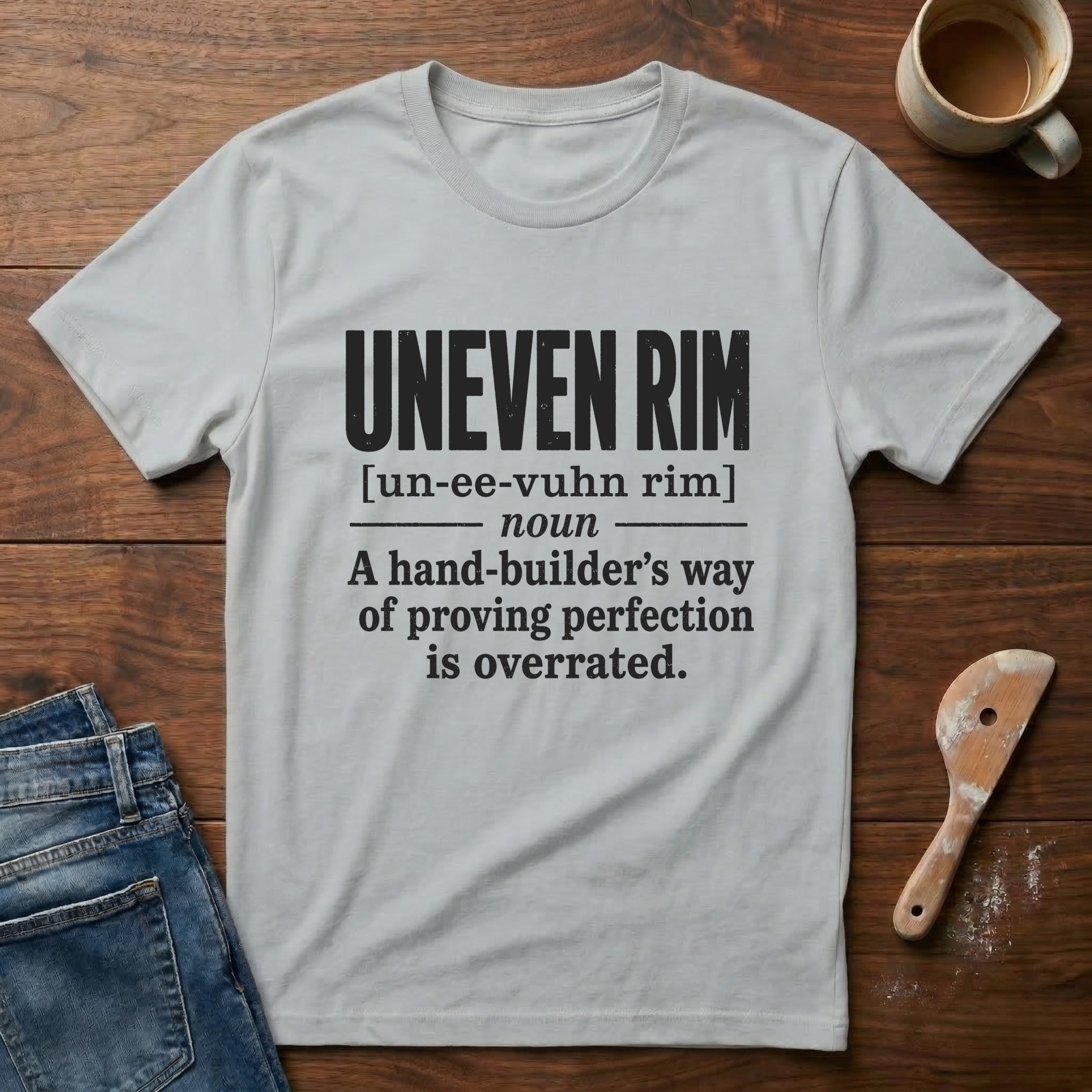 Uneven Rim Definition T-Shirt