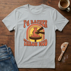 I'd Rather Throw Mud (Retro) T-Shirt