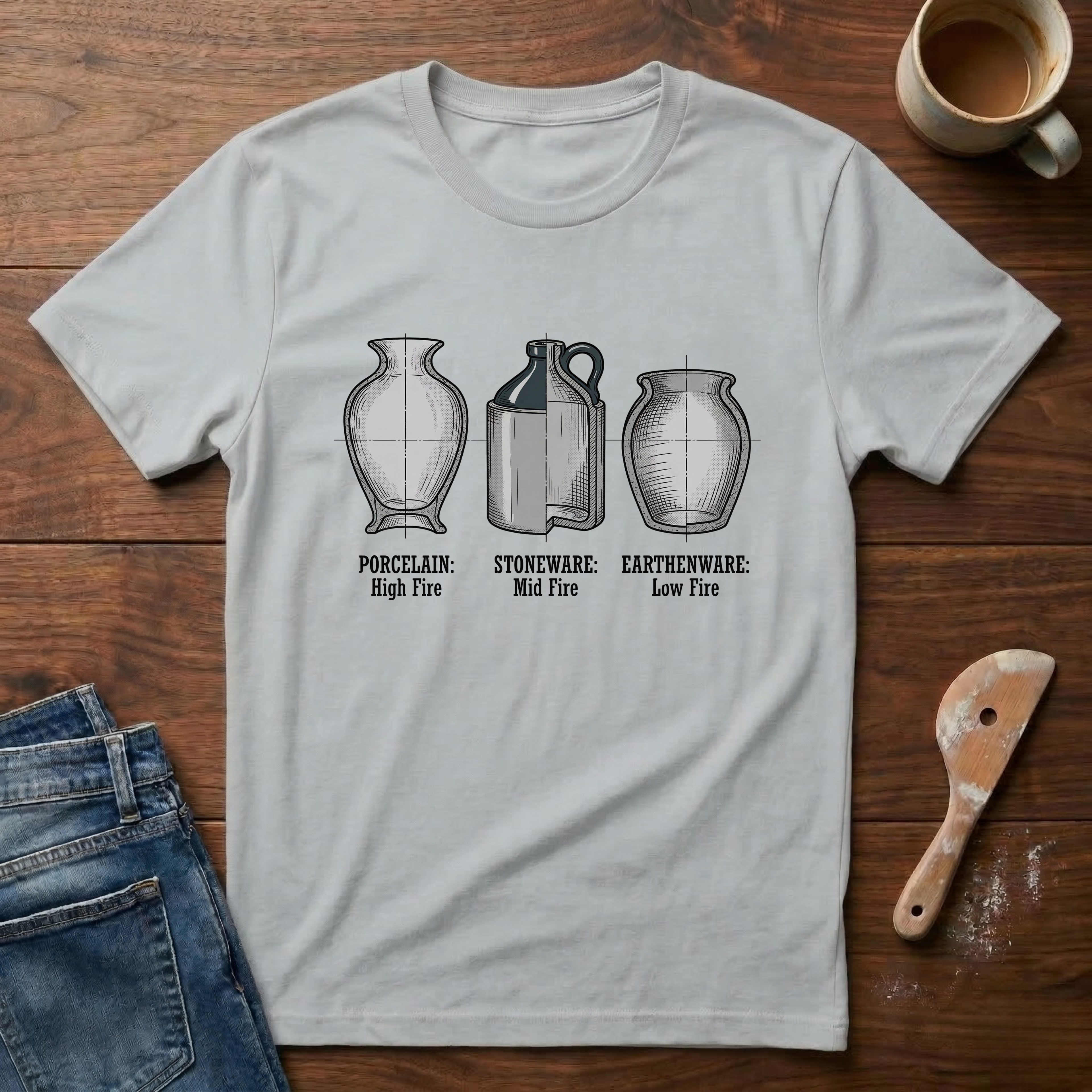 Porcelain, Stoneware, Earthenware T-Shirt