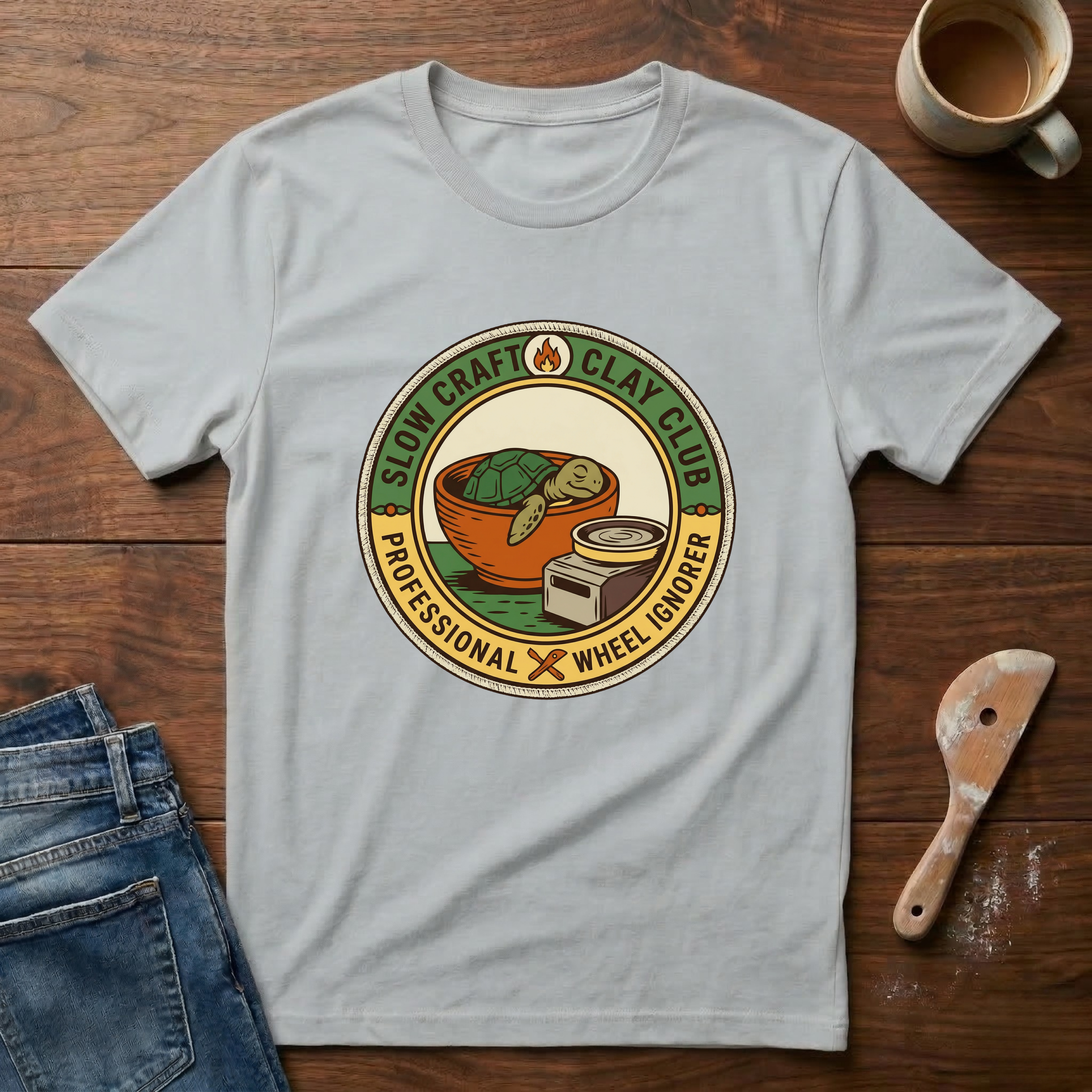 Slow Craft Clay Club T-Shirt