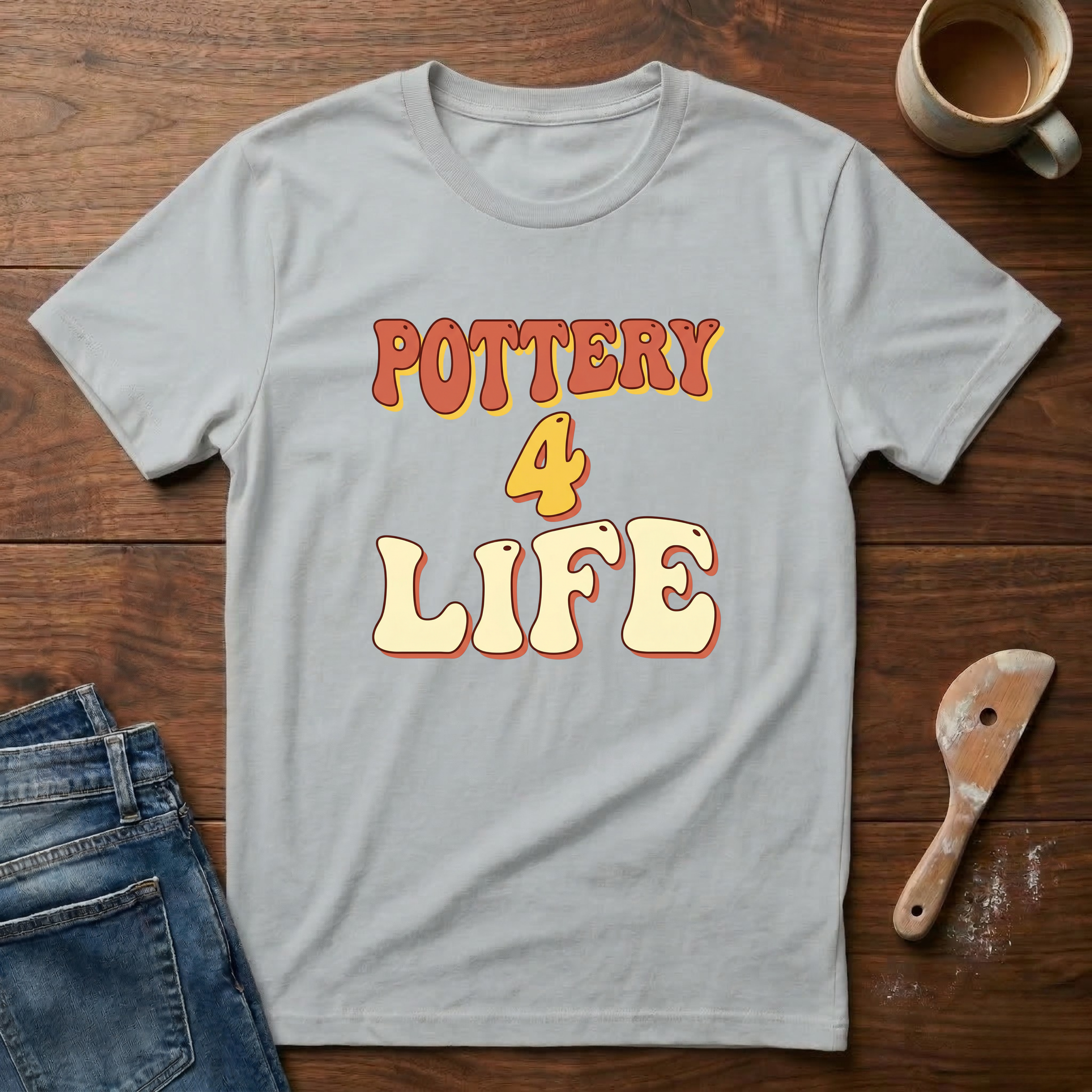Pottery 4 Life Retro T-Shirt