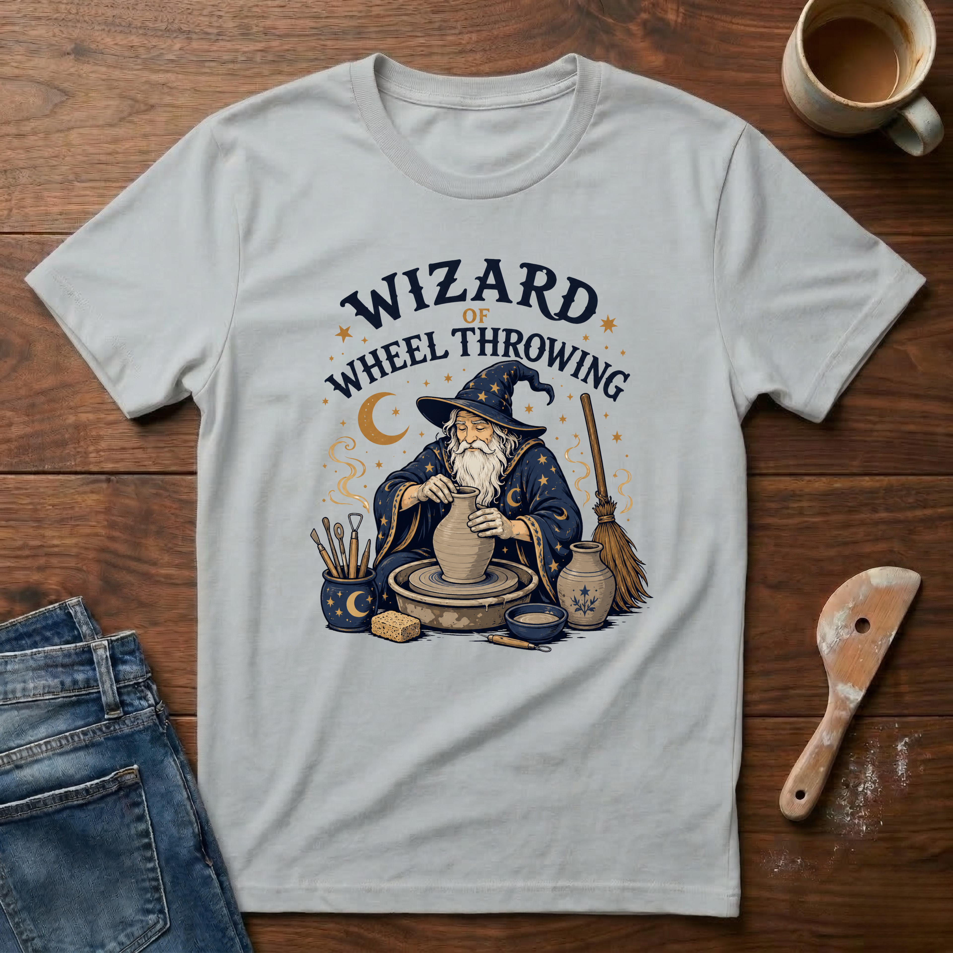 Wizard Of Wheel Throwing T-Shirt