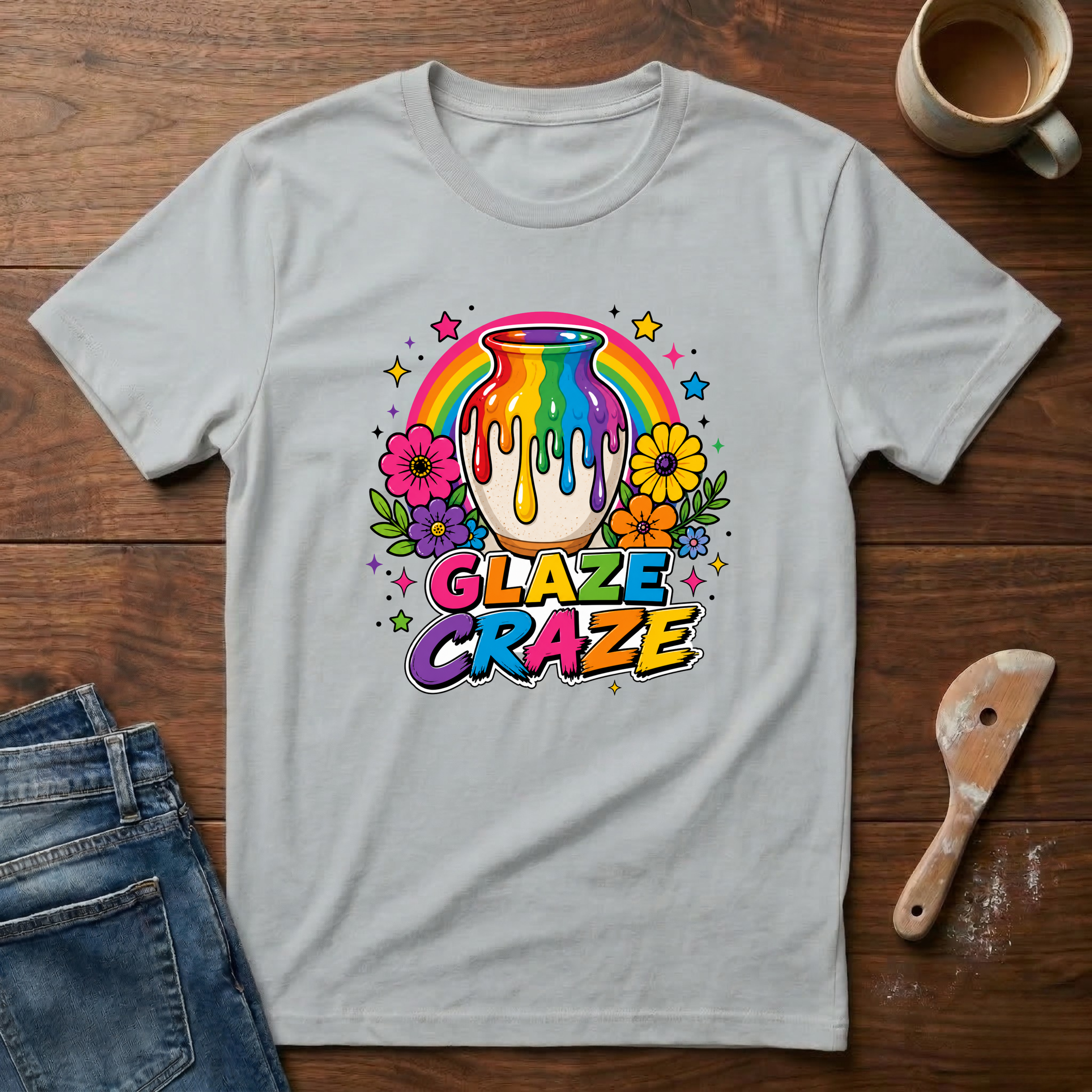 Glaze Craze Rainbow T-Shirt