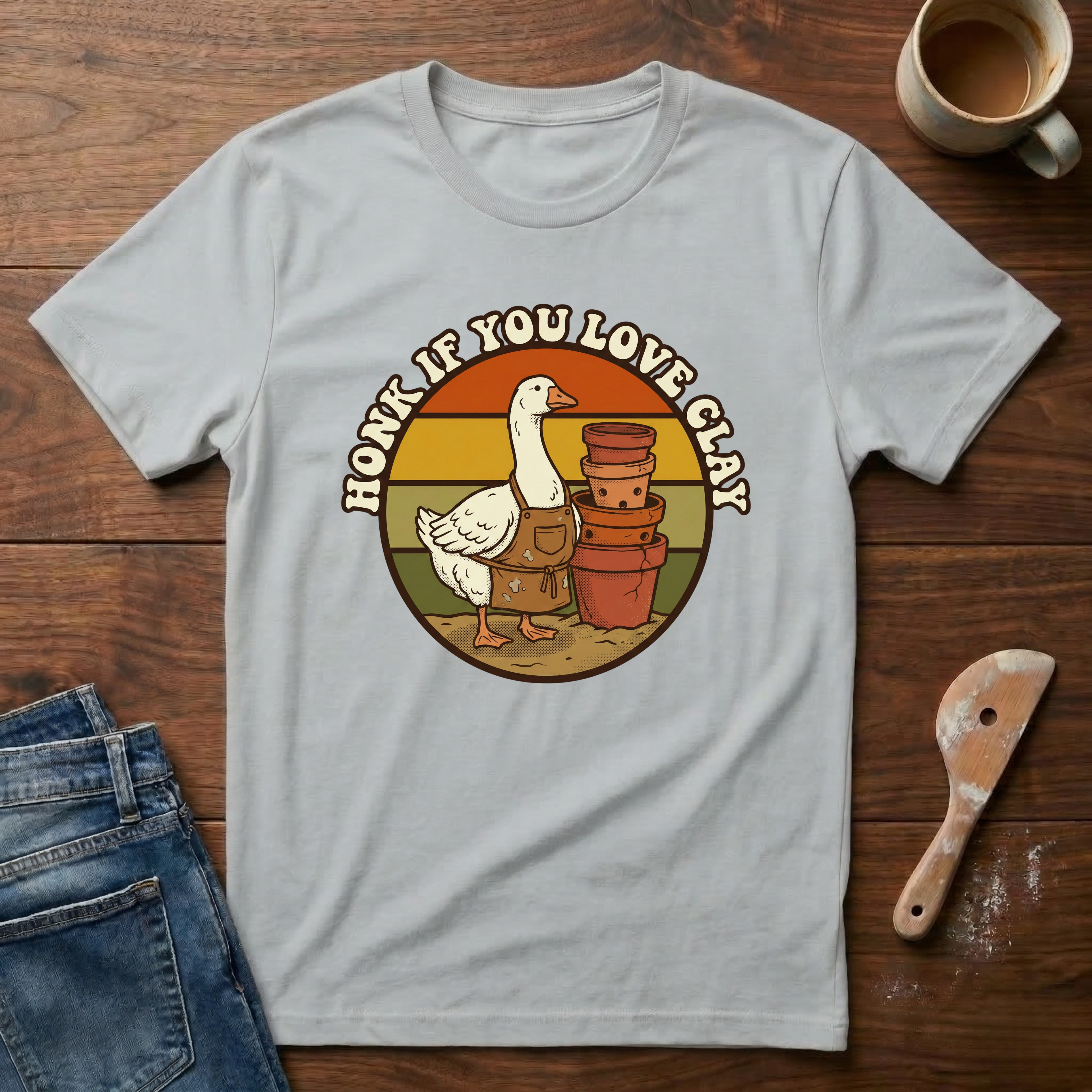 Honk If You Love Clay T-Shirt