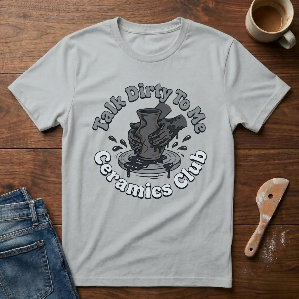 Talk Dirty To Me Ceramics Club T-Shirt