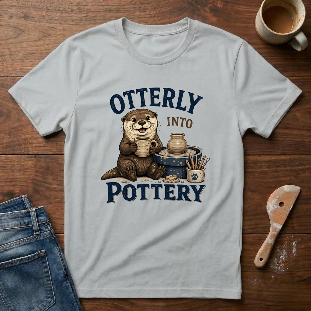 Otterly Into Pottery T-Shirt
