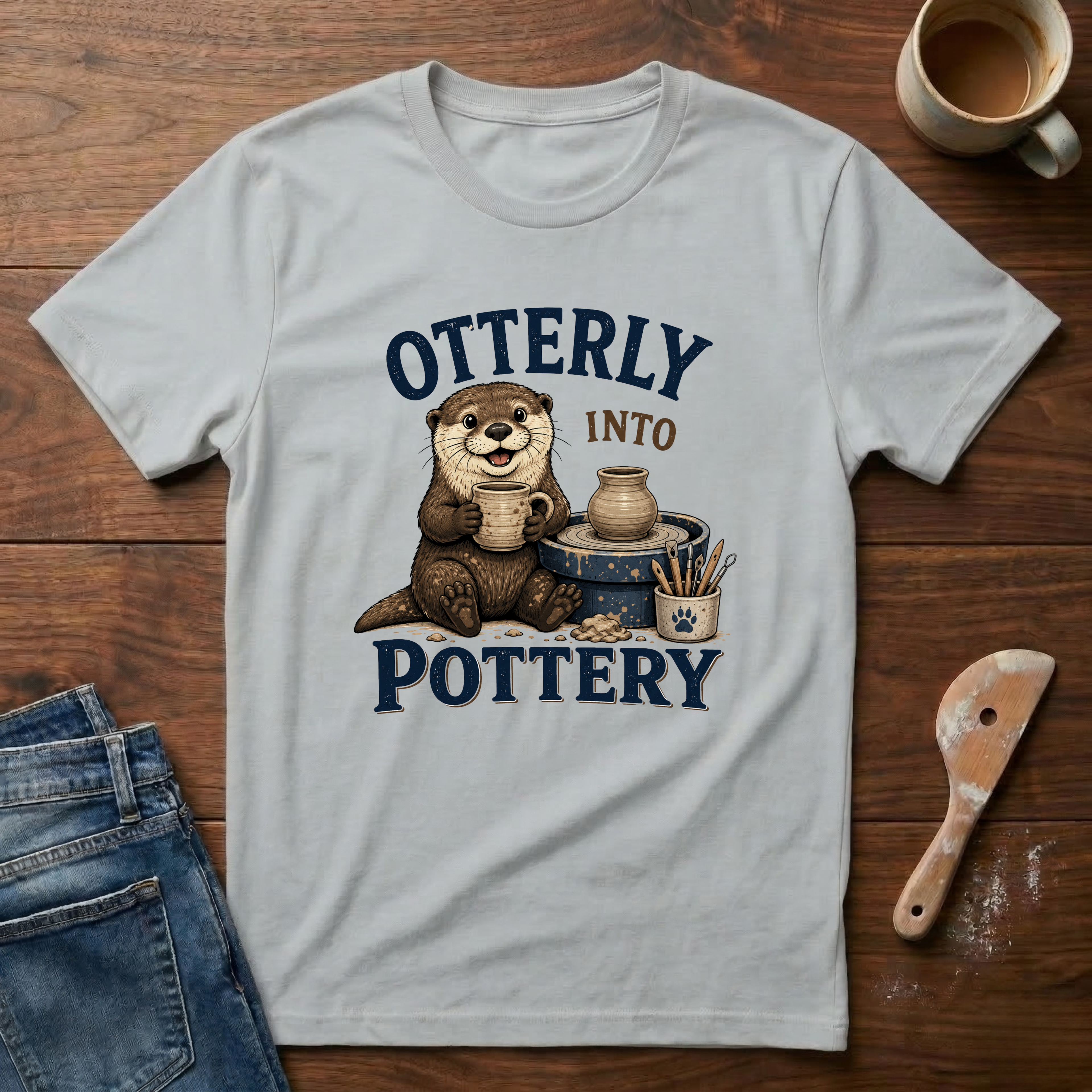 Otterly Into Pottery T-Shirt