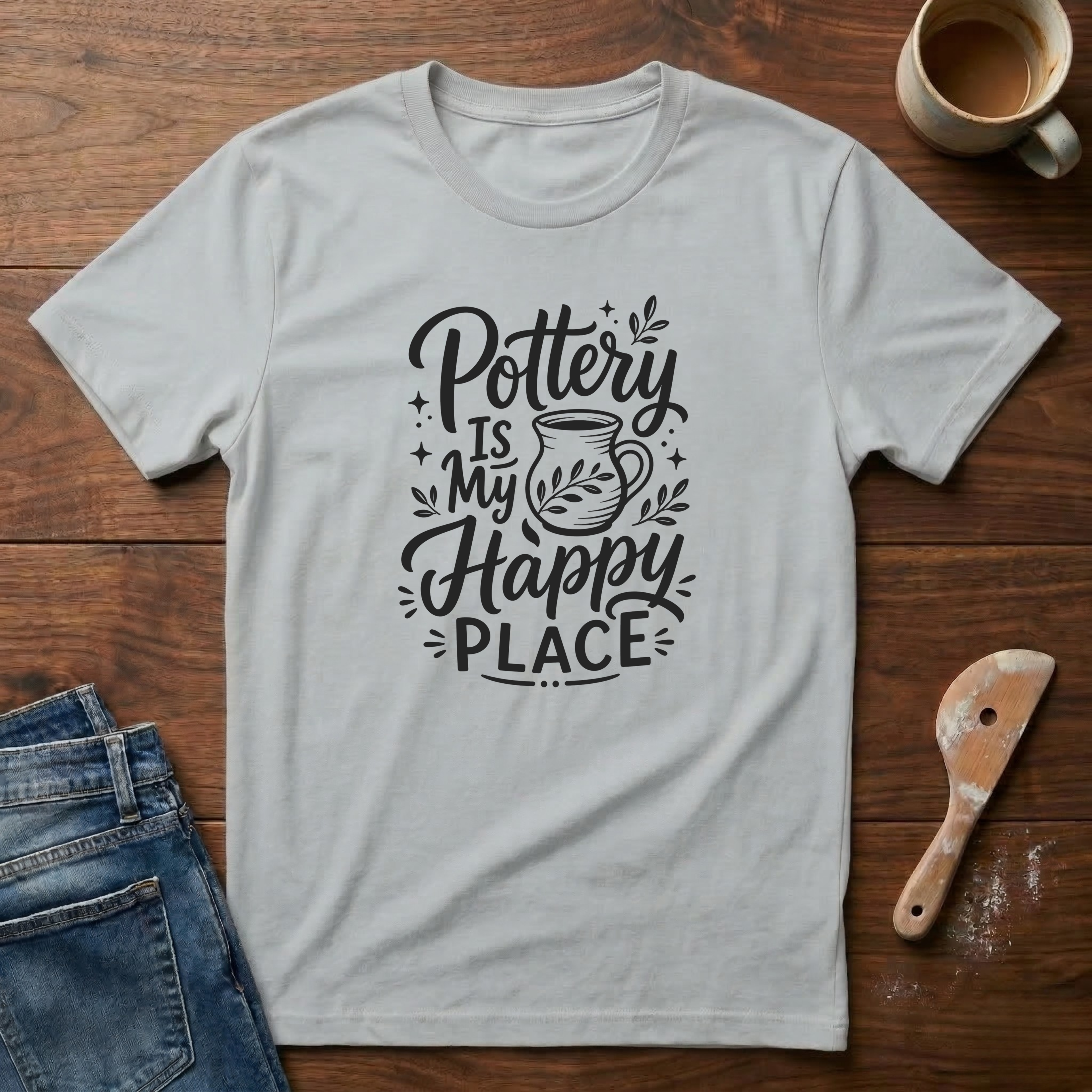 Pottery Is My Happy Place T-Shirt