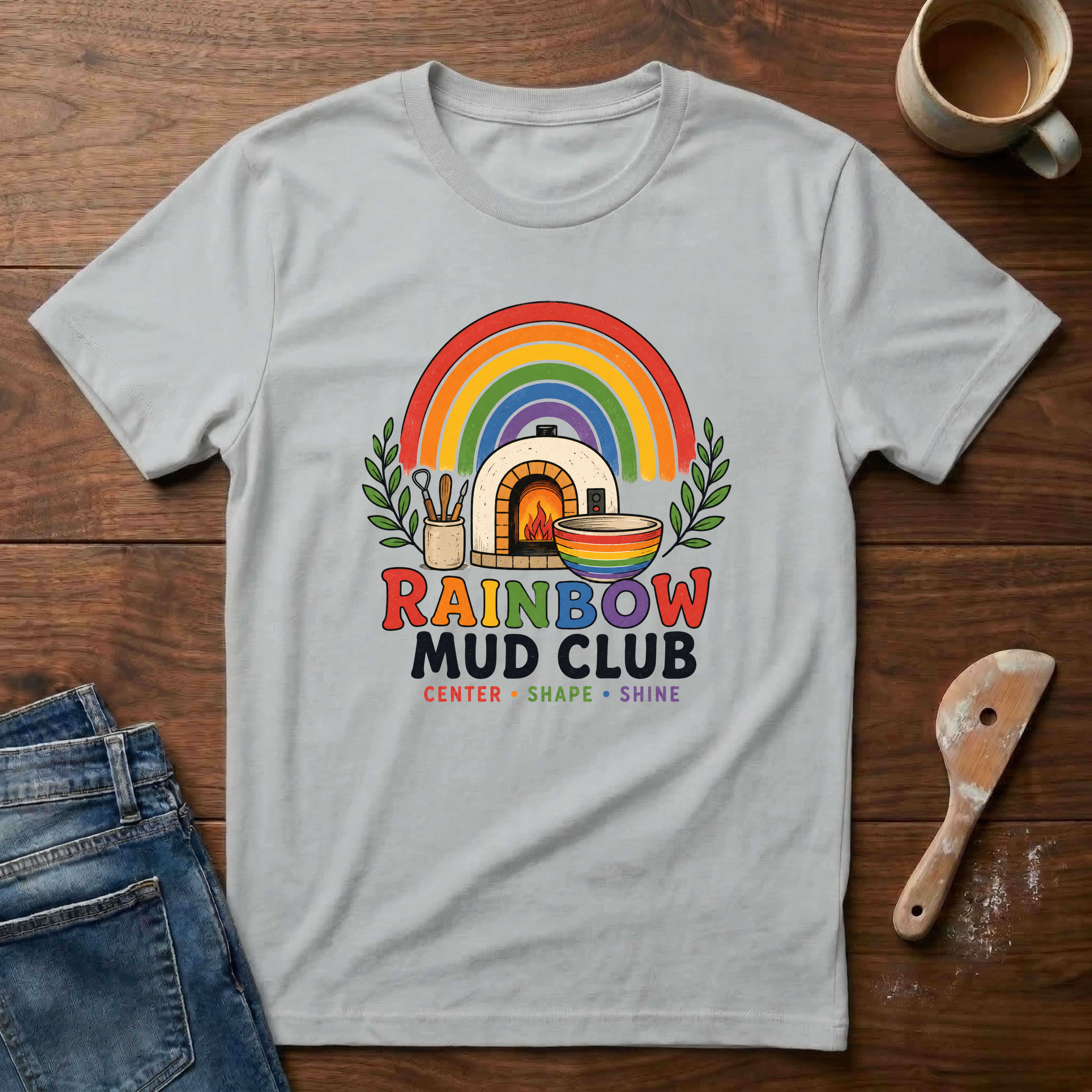 Rainbow Mud Club T-Shirt