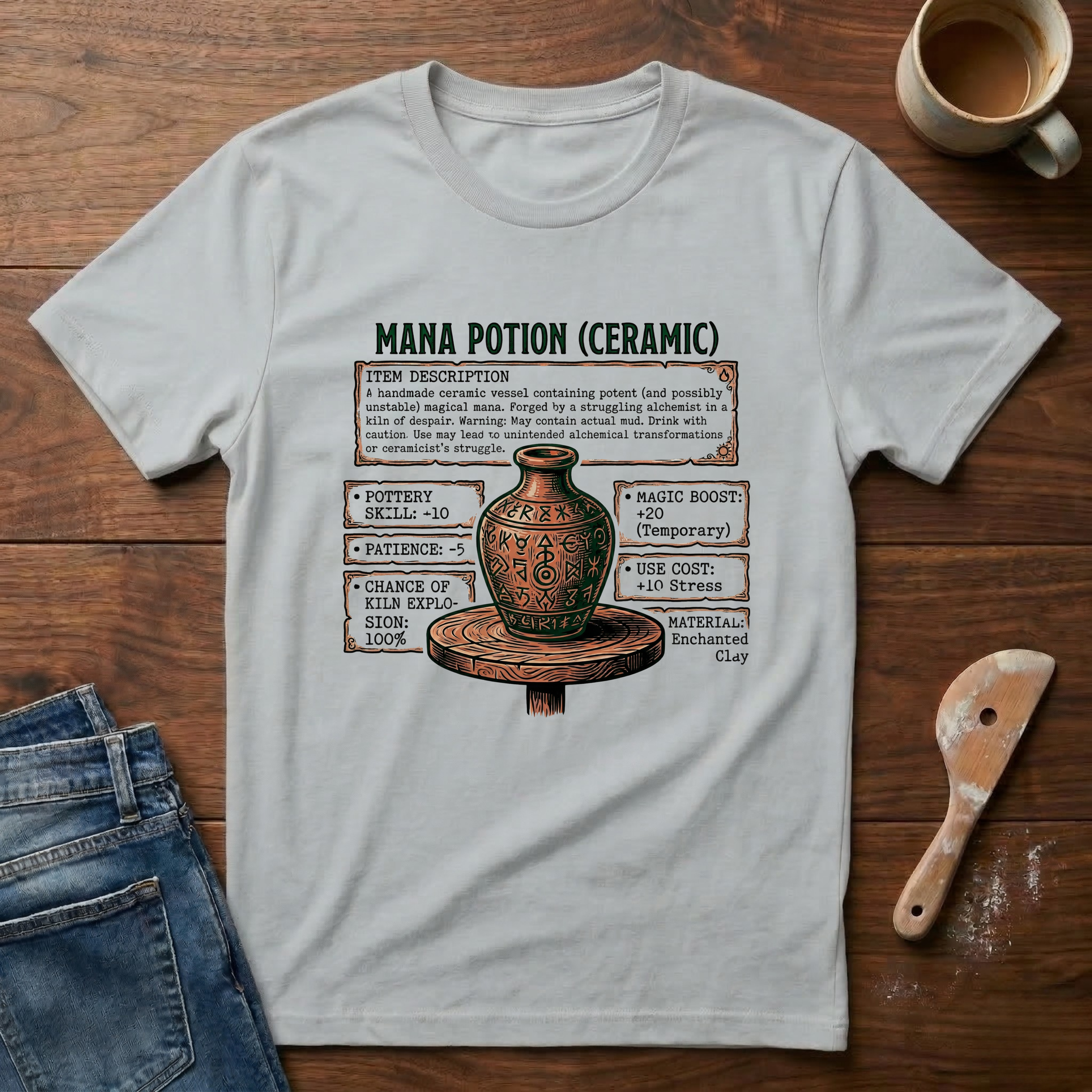 Mana Potion (Ceramic)  T-Shirt