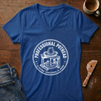 Professional Pothead Ladies' V-Neck T-Shirt