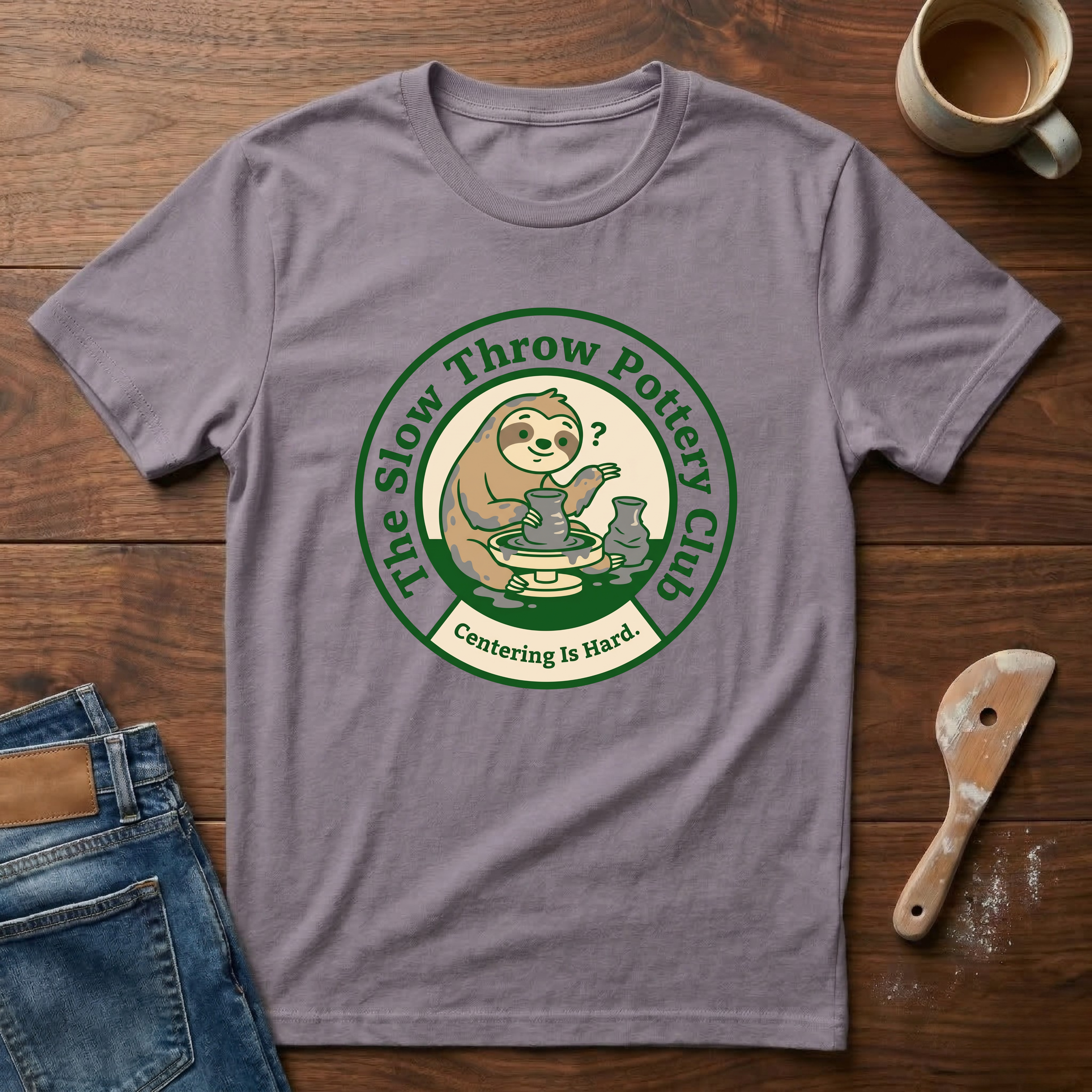 The Throw Slow Pottery Club T-Shirt