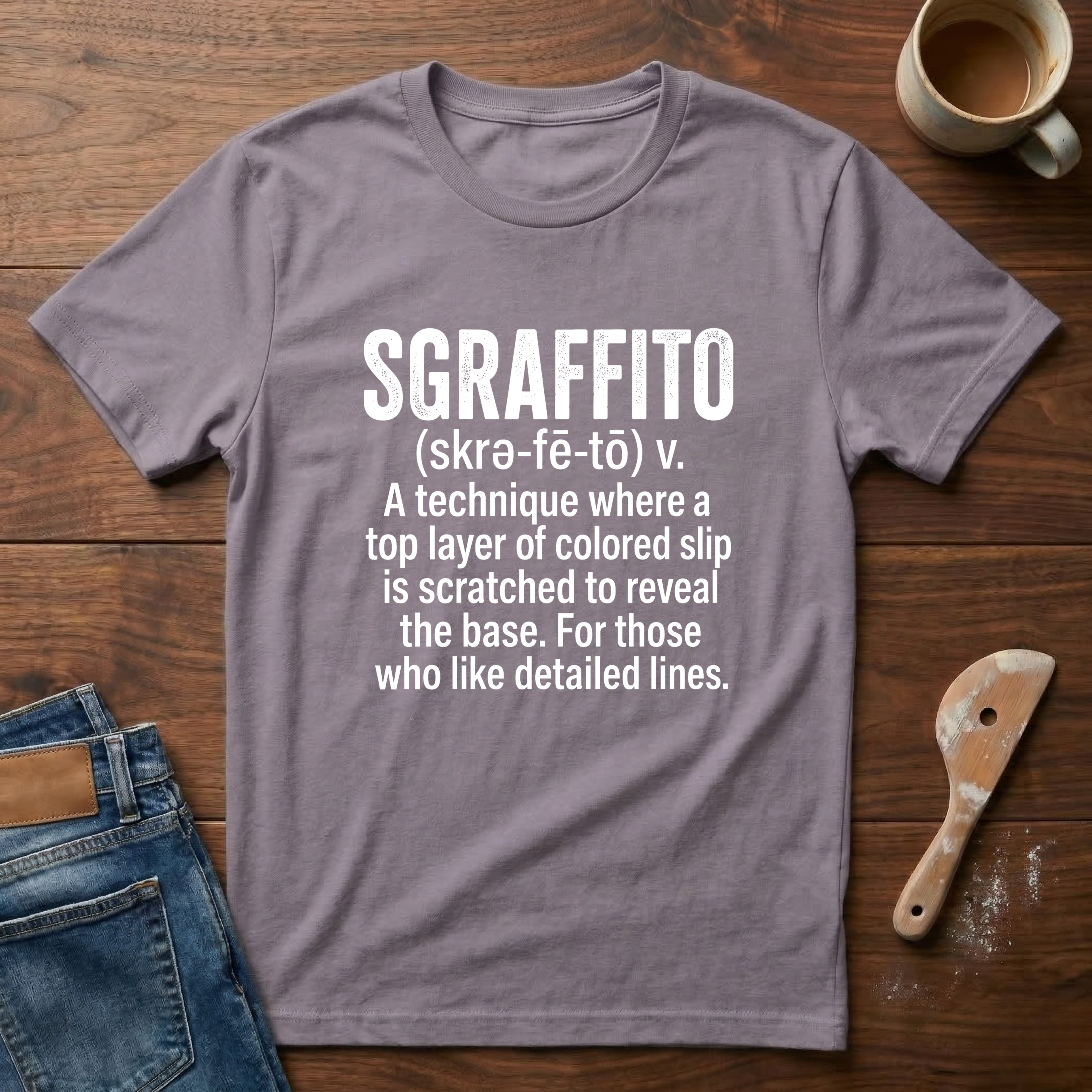 Sgraffito Defined T-Shirt