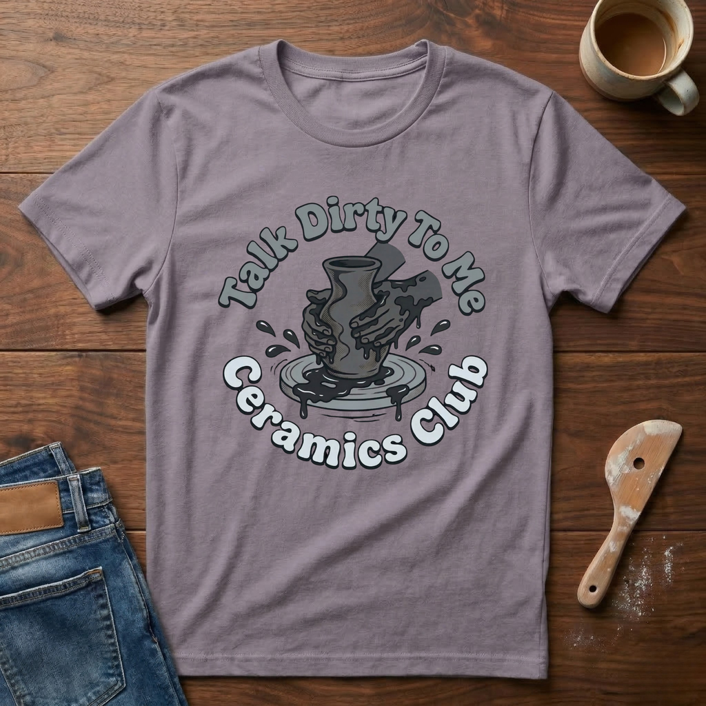 Talk Dirty To Me Ceramics Club T-Shirt