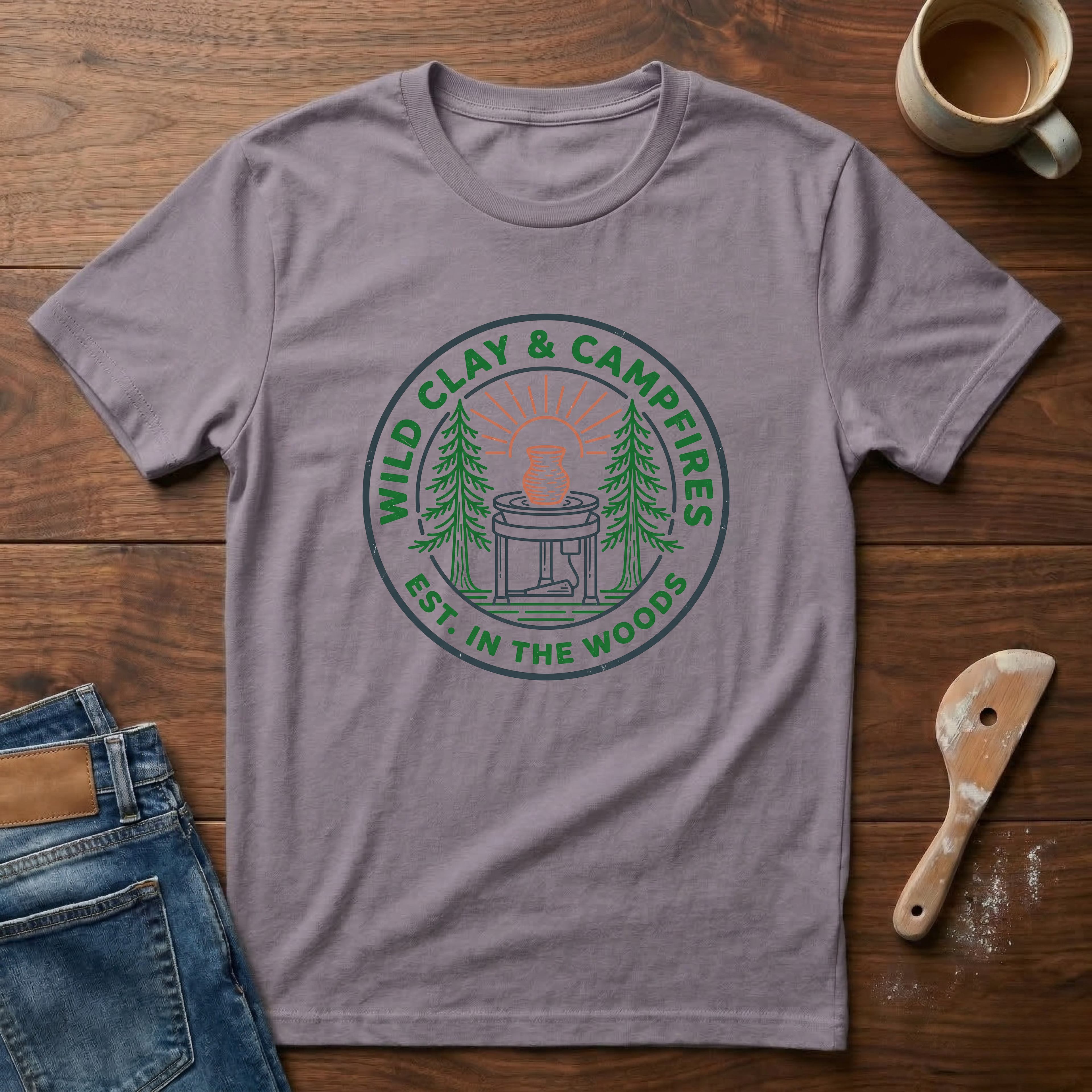 Wild Clay & Campfires T-Shirt