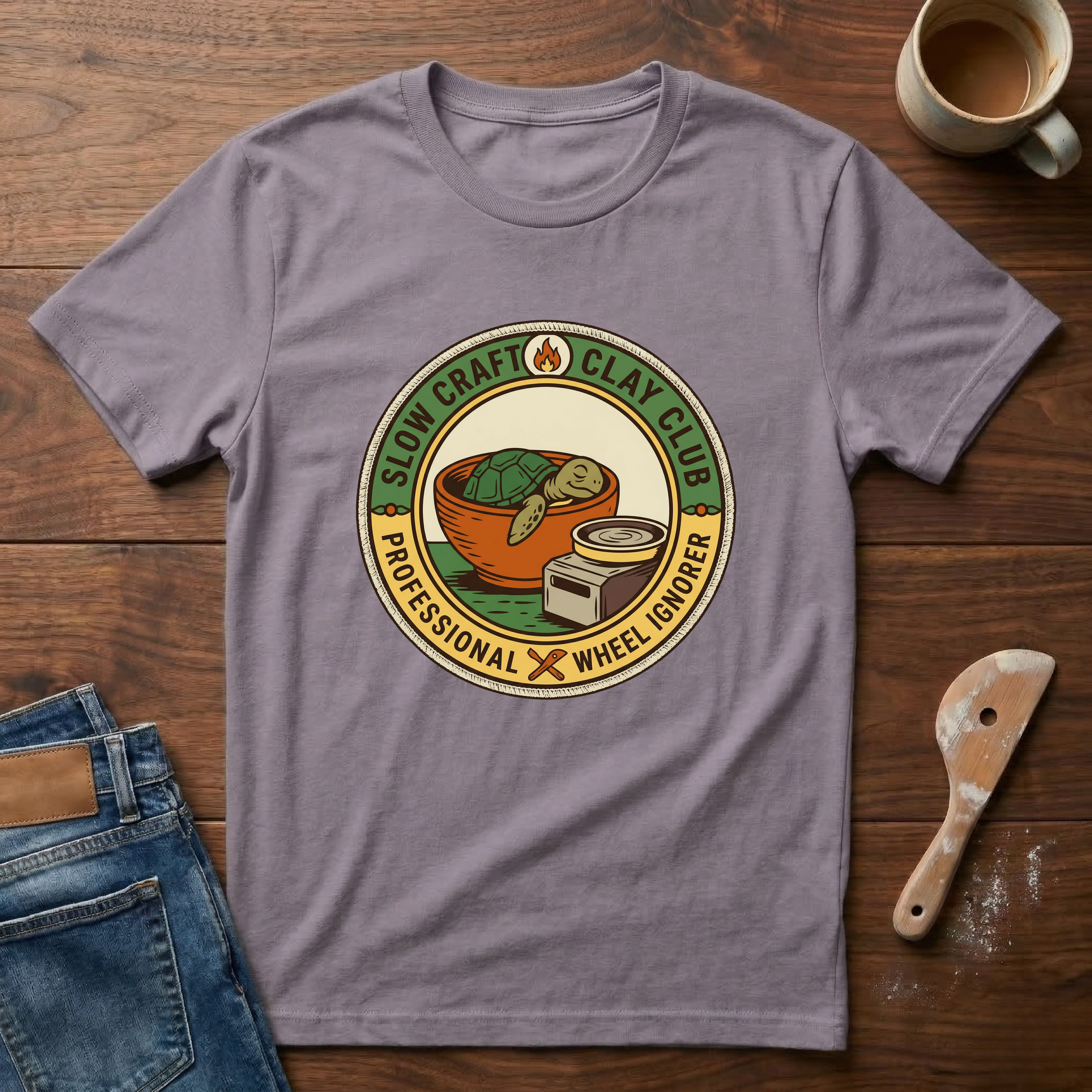 Slow Craft Clay Club T-Shirt
