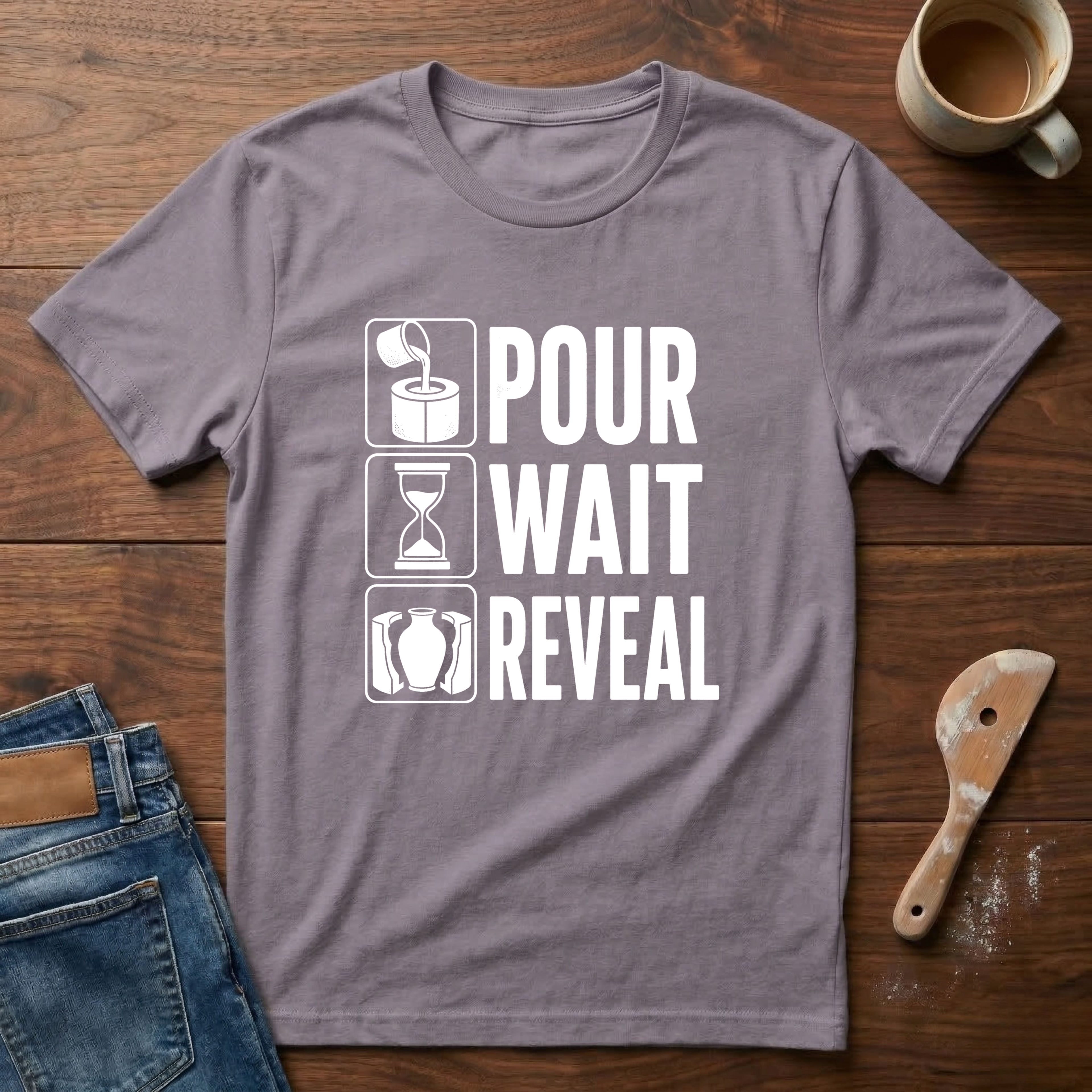 Pour. Wait. Reveal T-Shirt