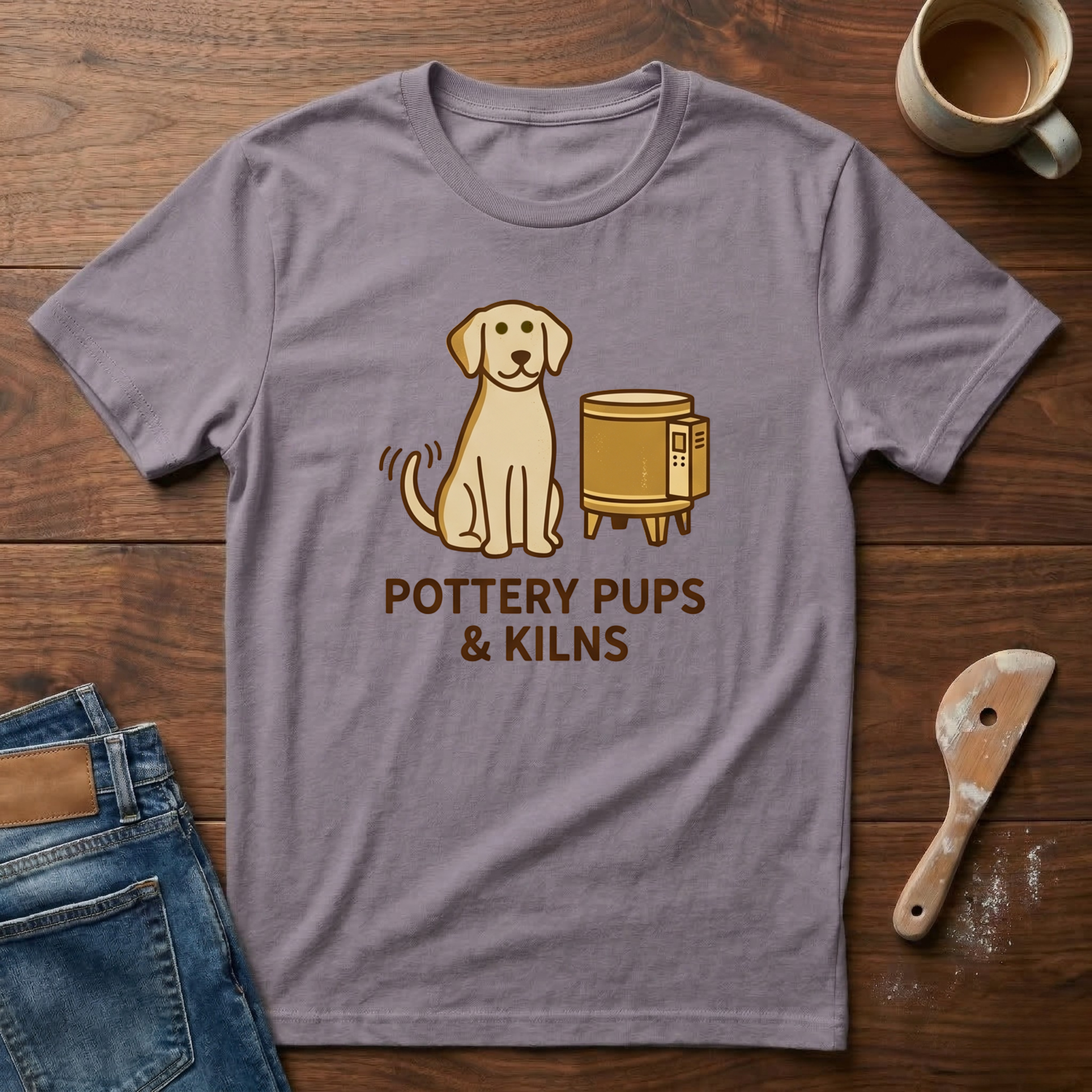 Pottery Pups & Kilns T-Shirt
