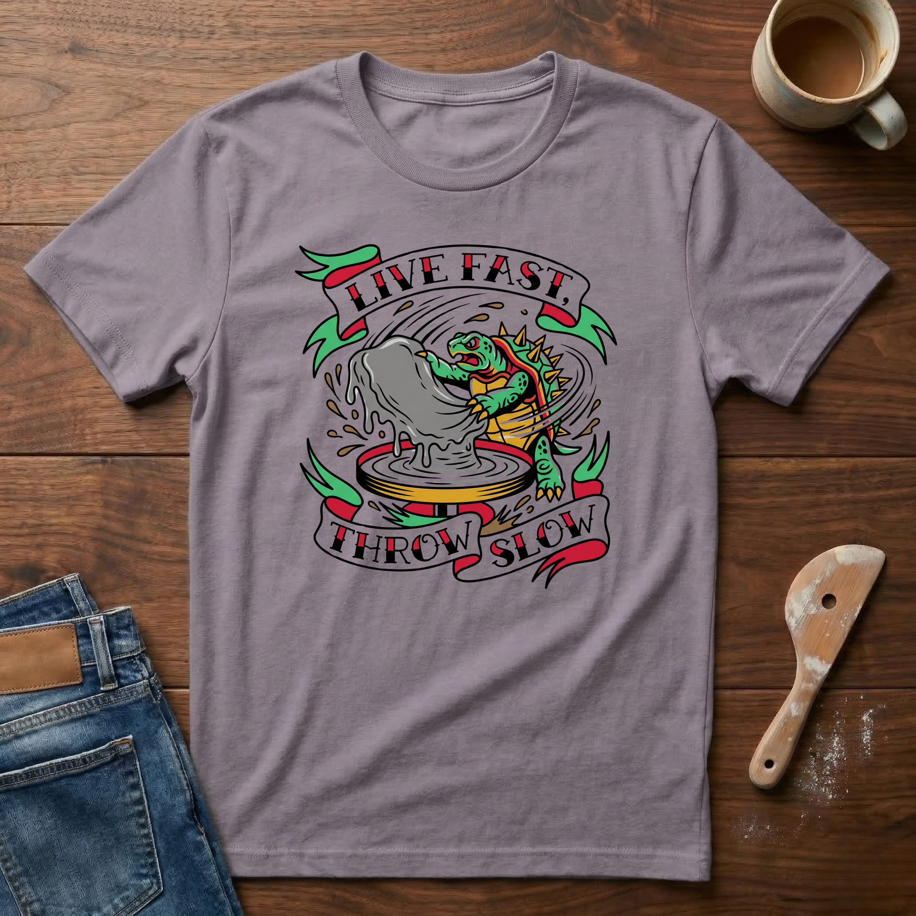 Live Fast Throw Slow T-Shirt