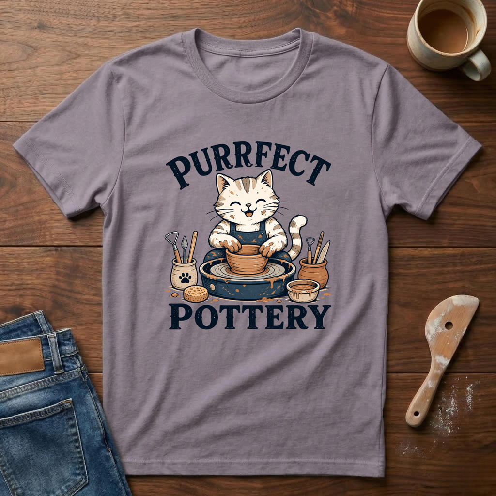 Purrfect Pottery T-Shirt