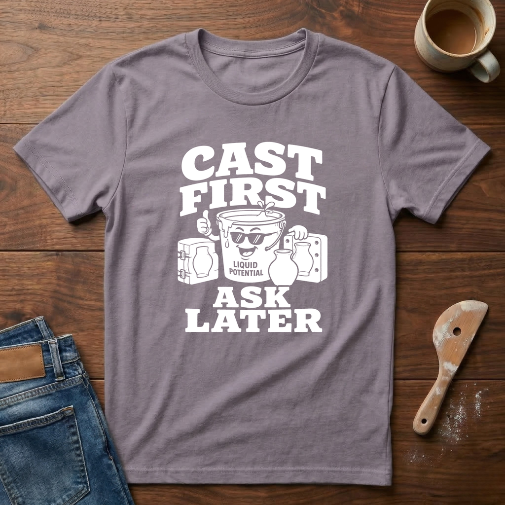 Cast First Ask Later T-Shirt