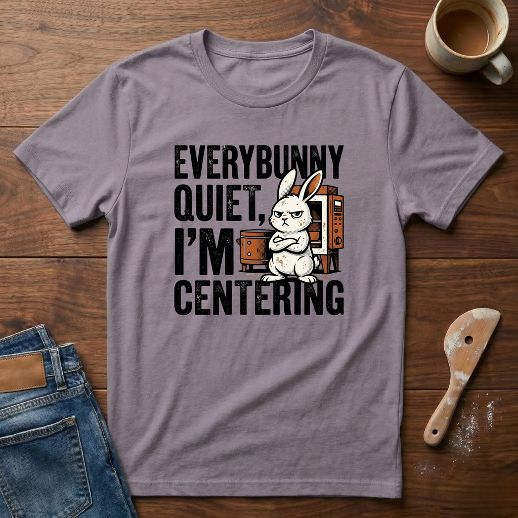 Everybunny Quiet. I'm Centering  T-Shirt