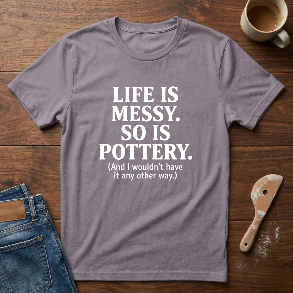 Life Is Messy. So Is Pottery T-Shirt