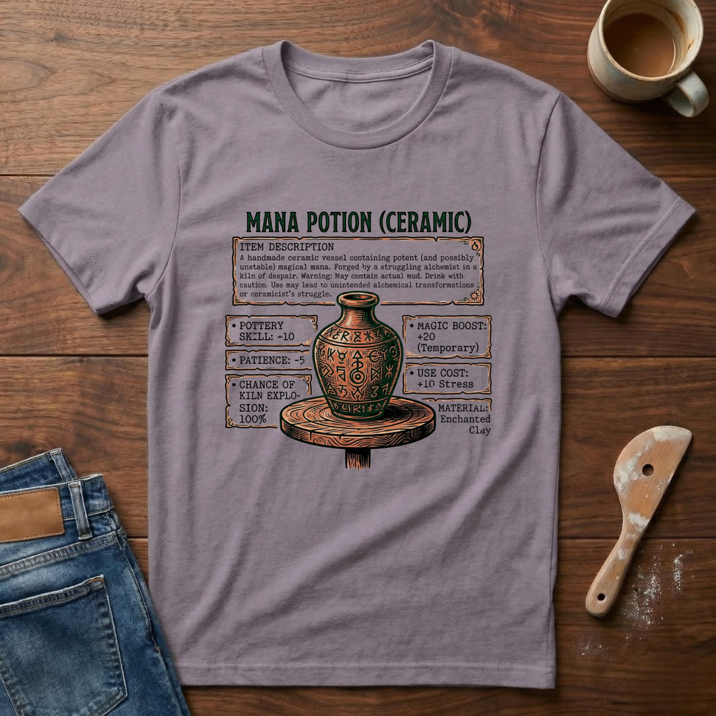 Mana Potion (Ceramic)  T-Shirt