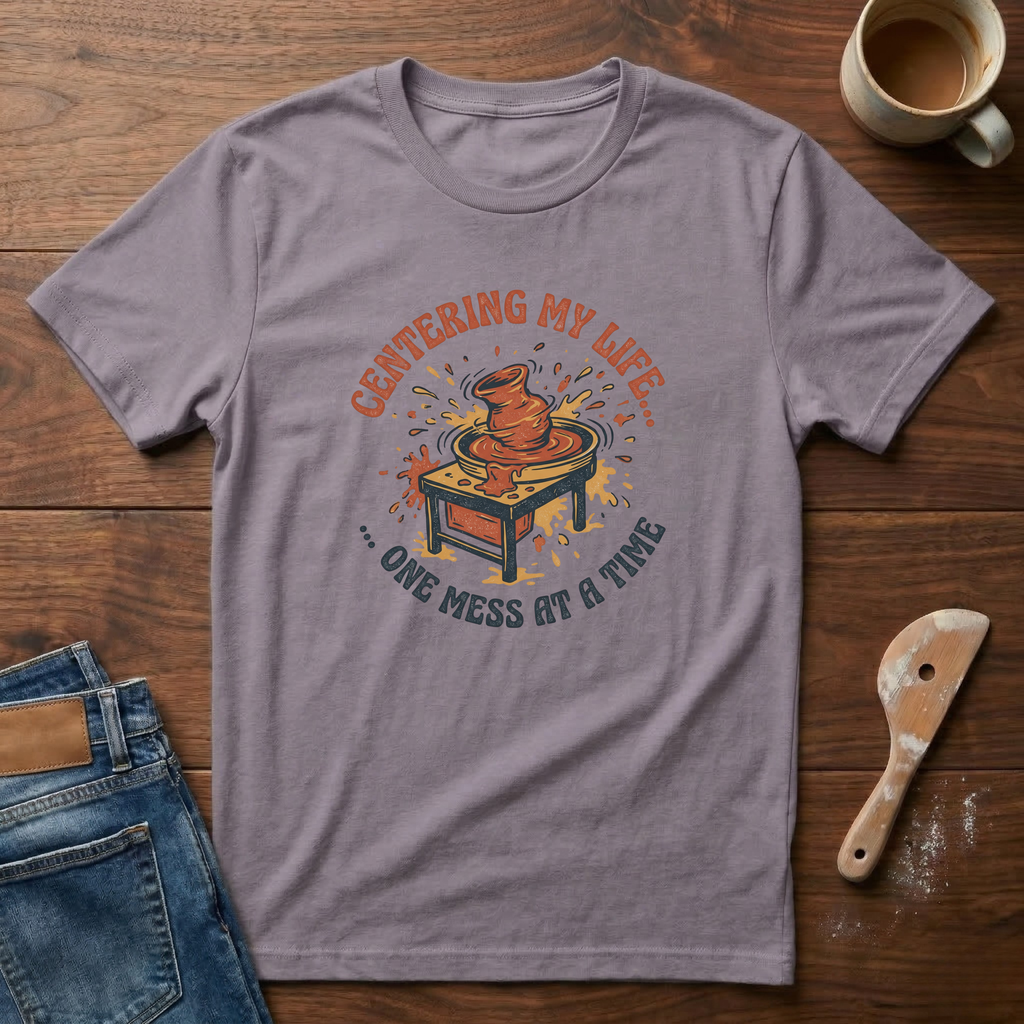 Centering My Life One Mess At A Time T-Shirt