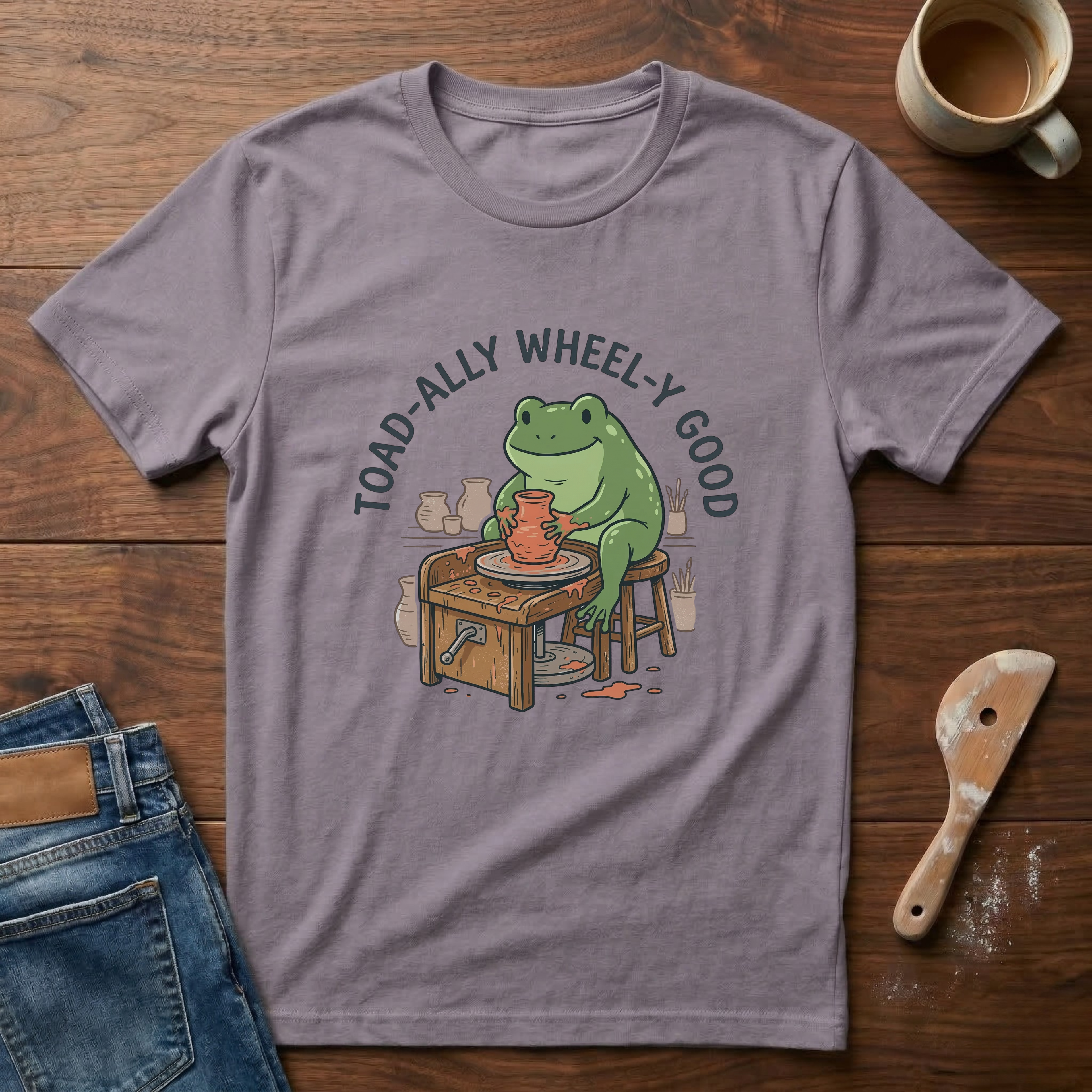 Toad-Ally Wheel-Y Good T-Shirt