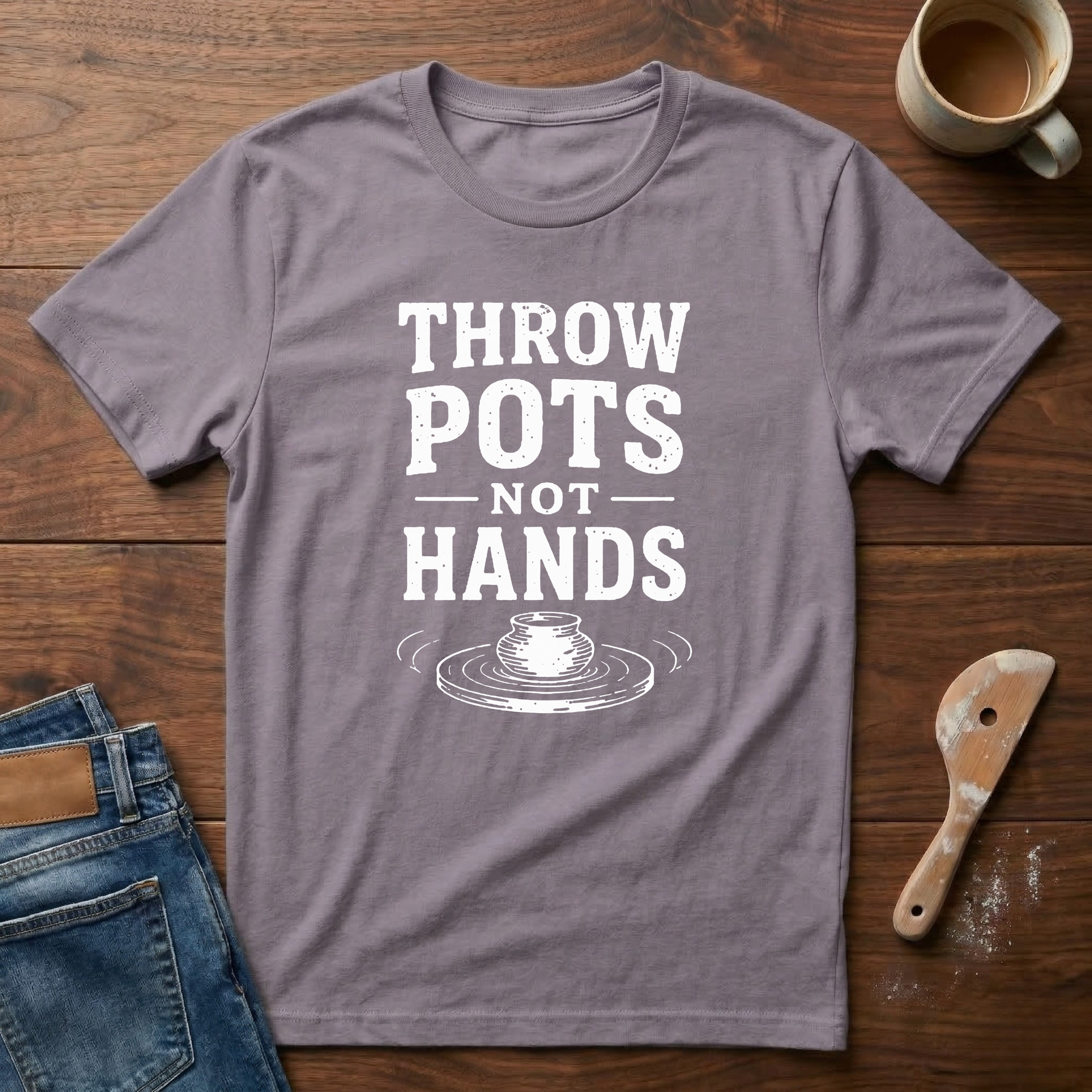 Throw Pots Not Hands T-Shirt