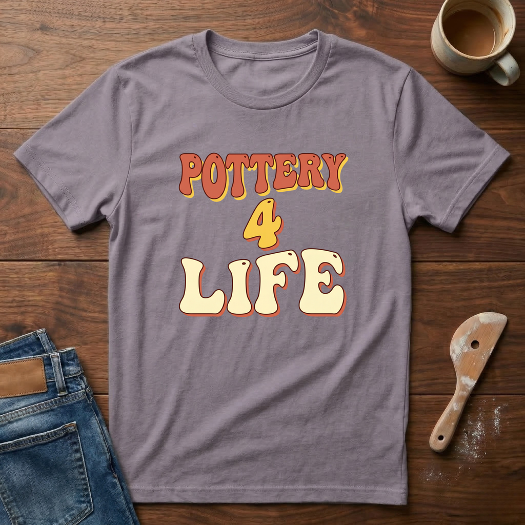 Pottery 4 Life Retro T-Shirt