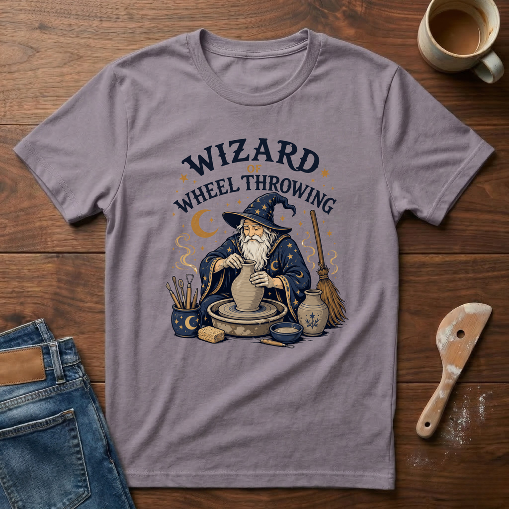 Wizard Of Wheel Throwing T-Shirt