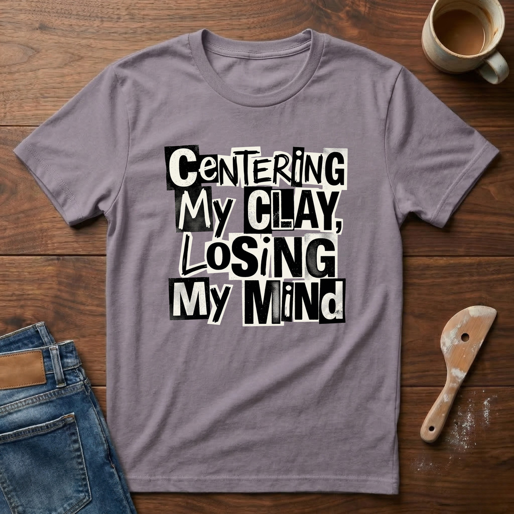 Centering My Clay Loosing My Mind T-Shirt