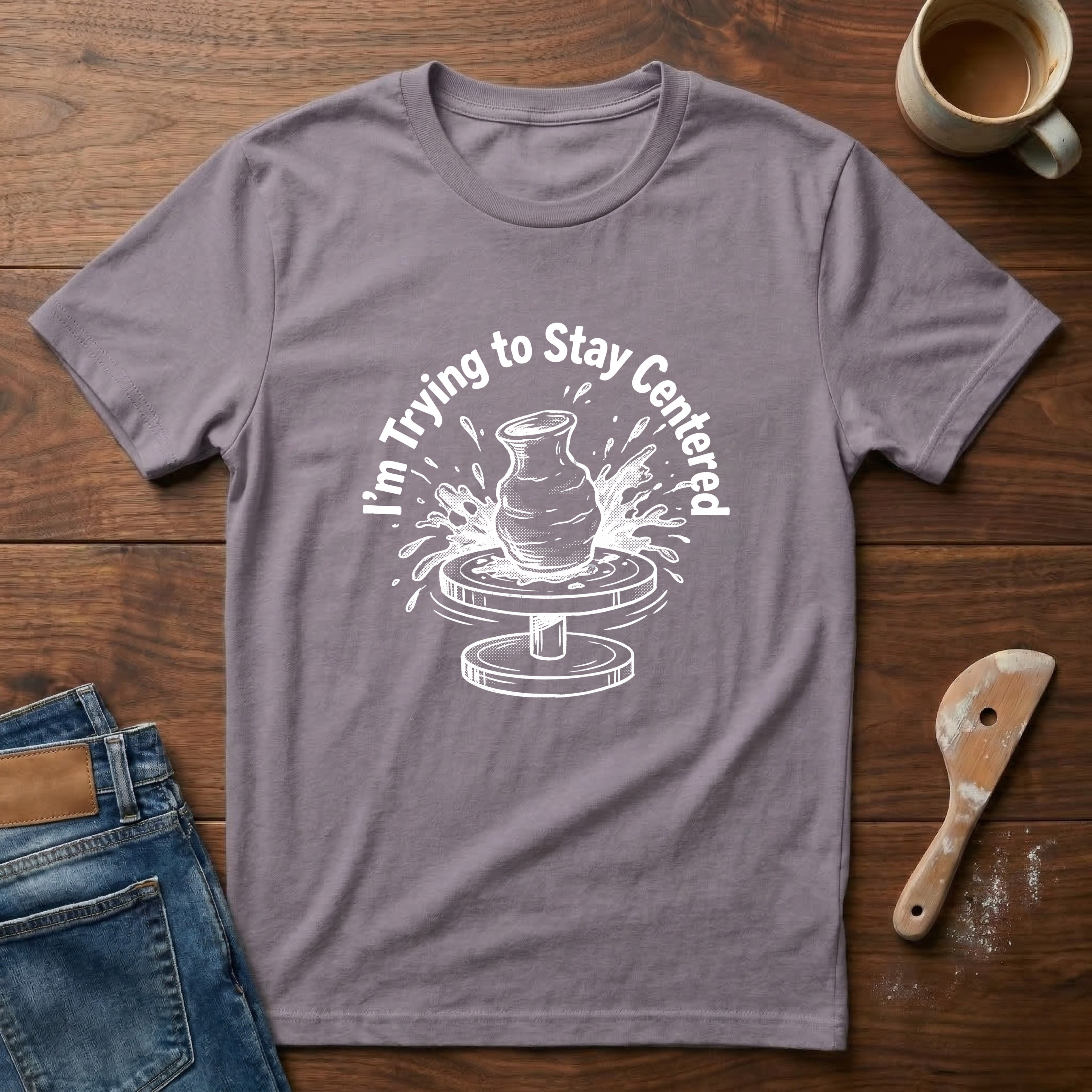 I'm Trying To Stay Centered T-Shirt