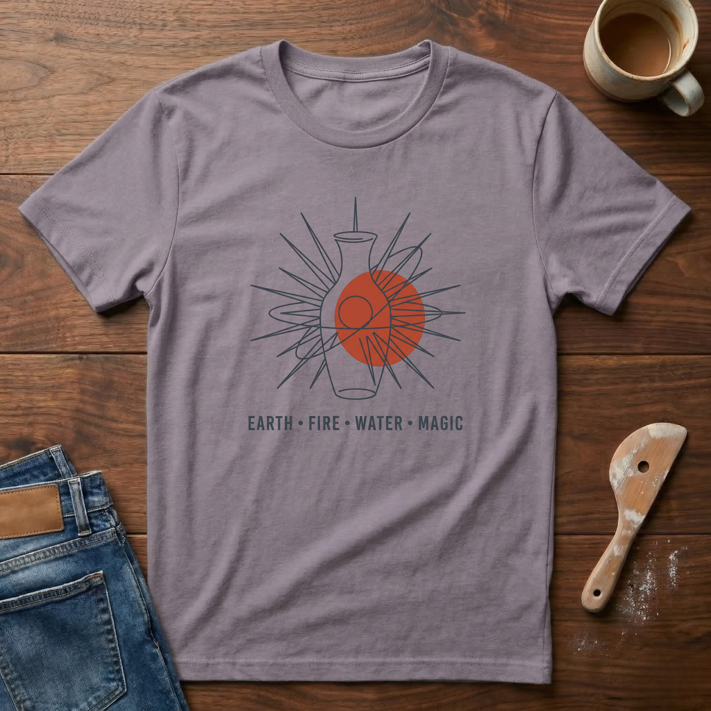 Earth Fire Water Magic T-Shirt