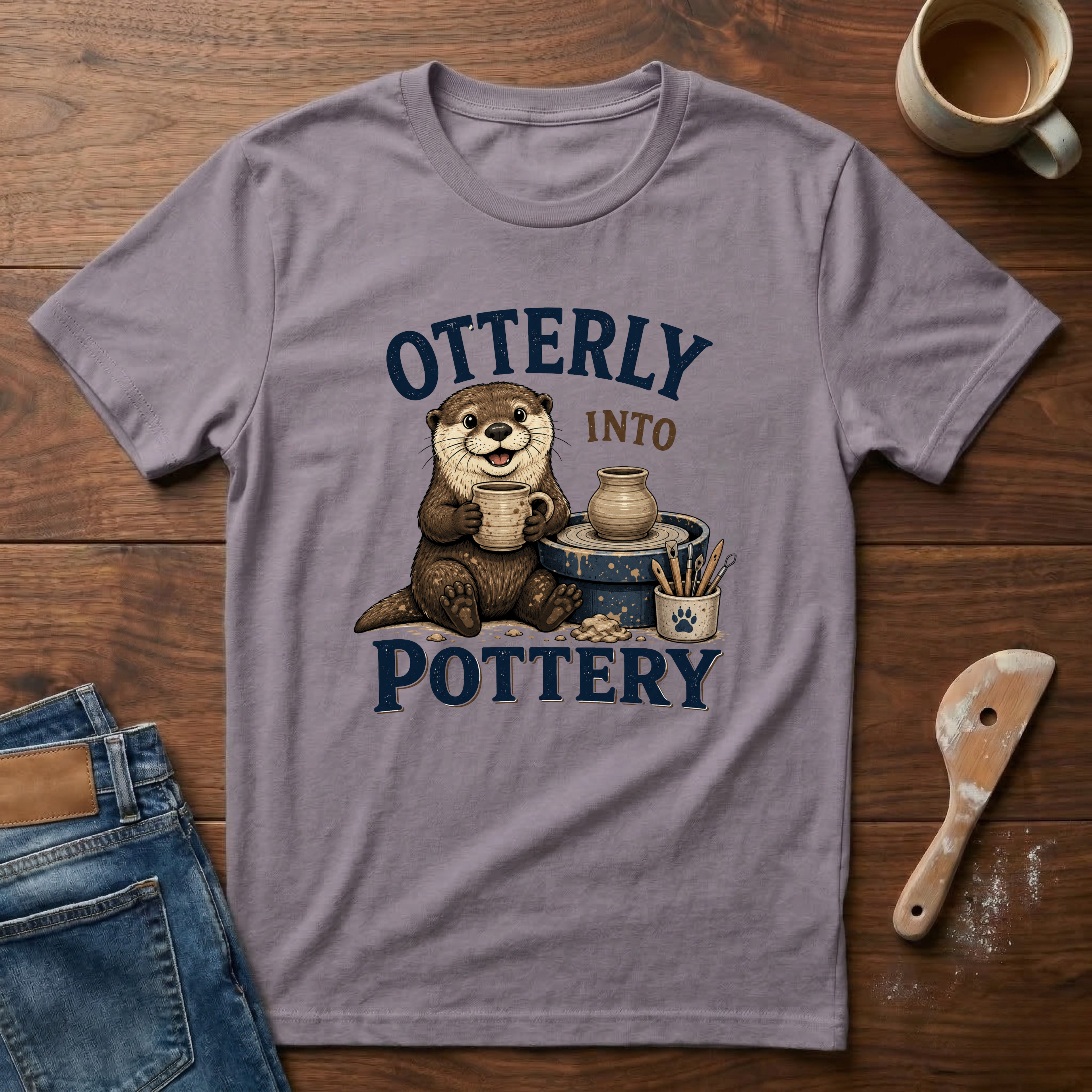 Otterly Into Pottery T-Shirt