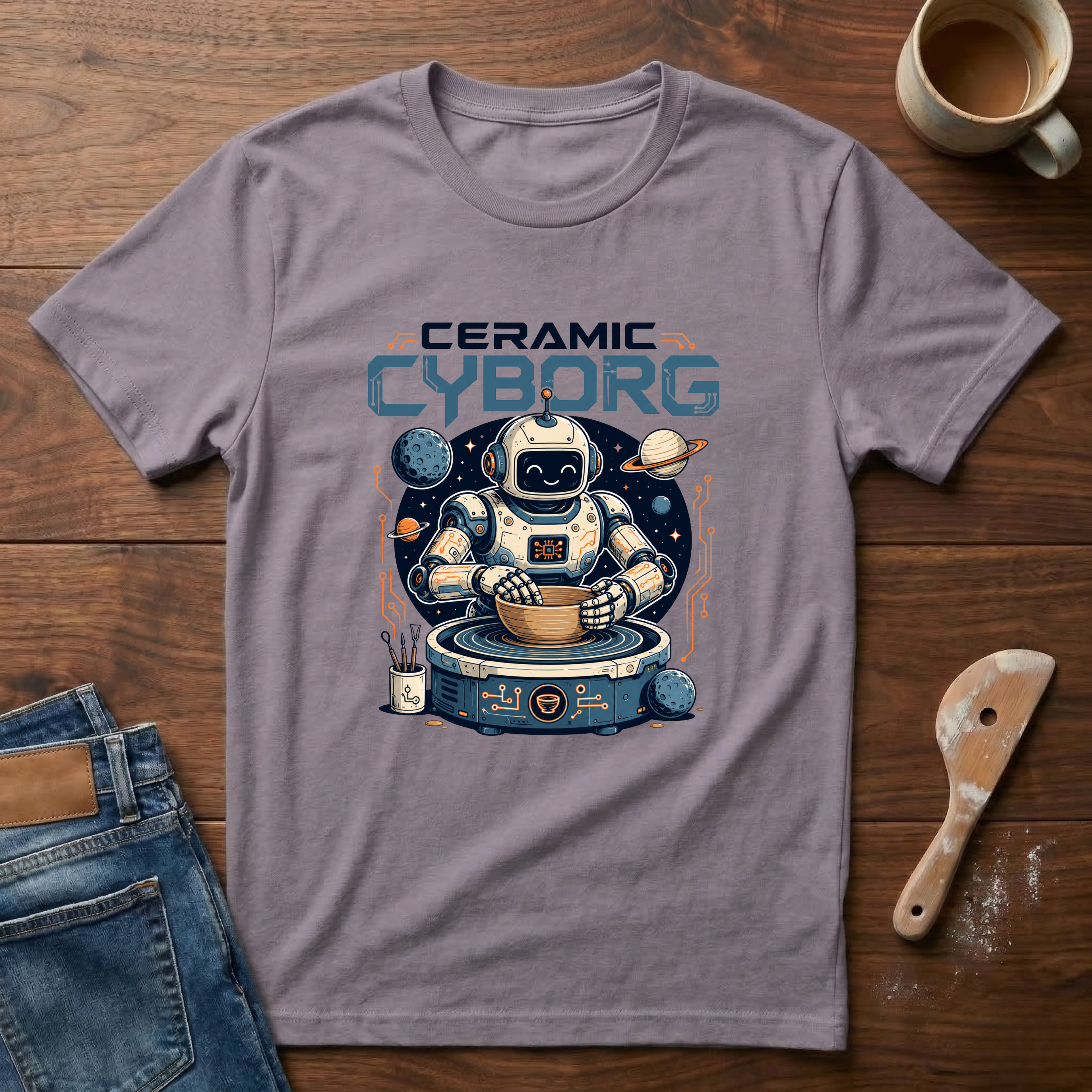 Ceramic Cyborg T-Shirt
