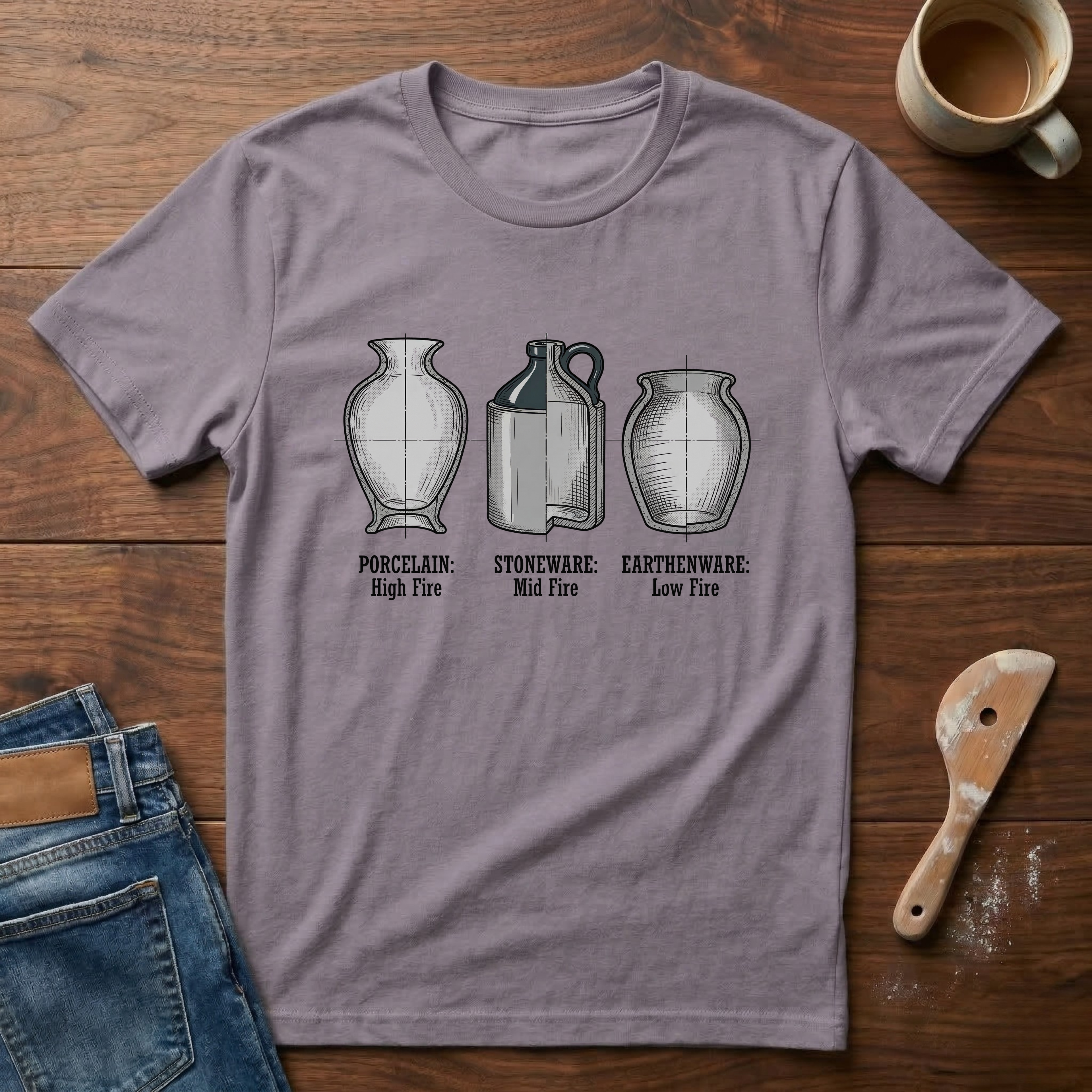 Porcelain, Stoneware, Earthenware T-Shirt