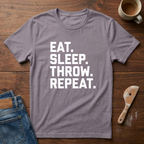 Eat. Sleep. Throw. Repeat. T-Shirt