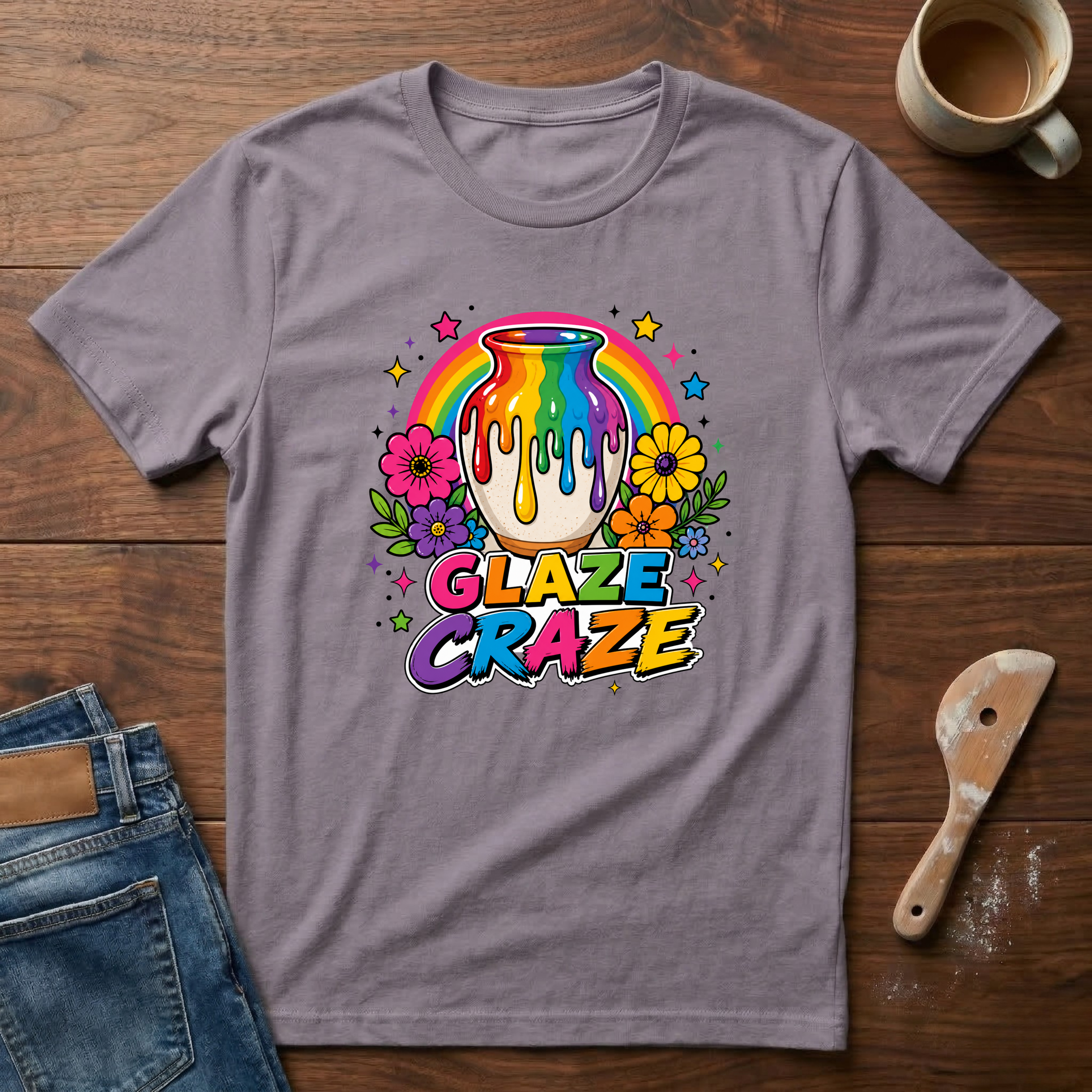 Glaze Craze Rainbow T-Shirt