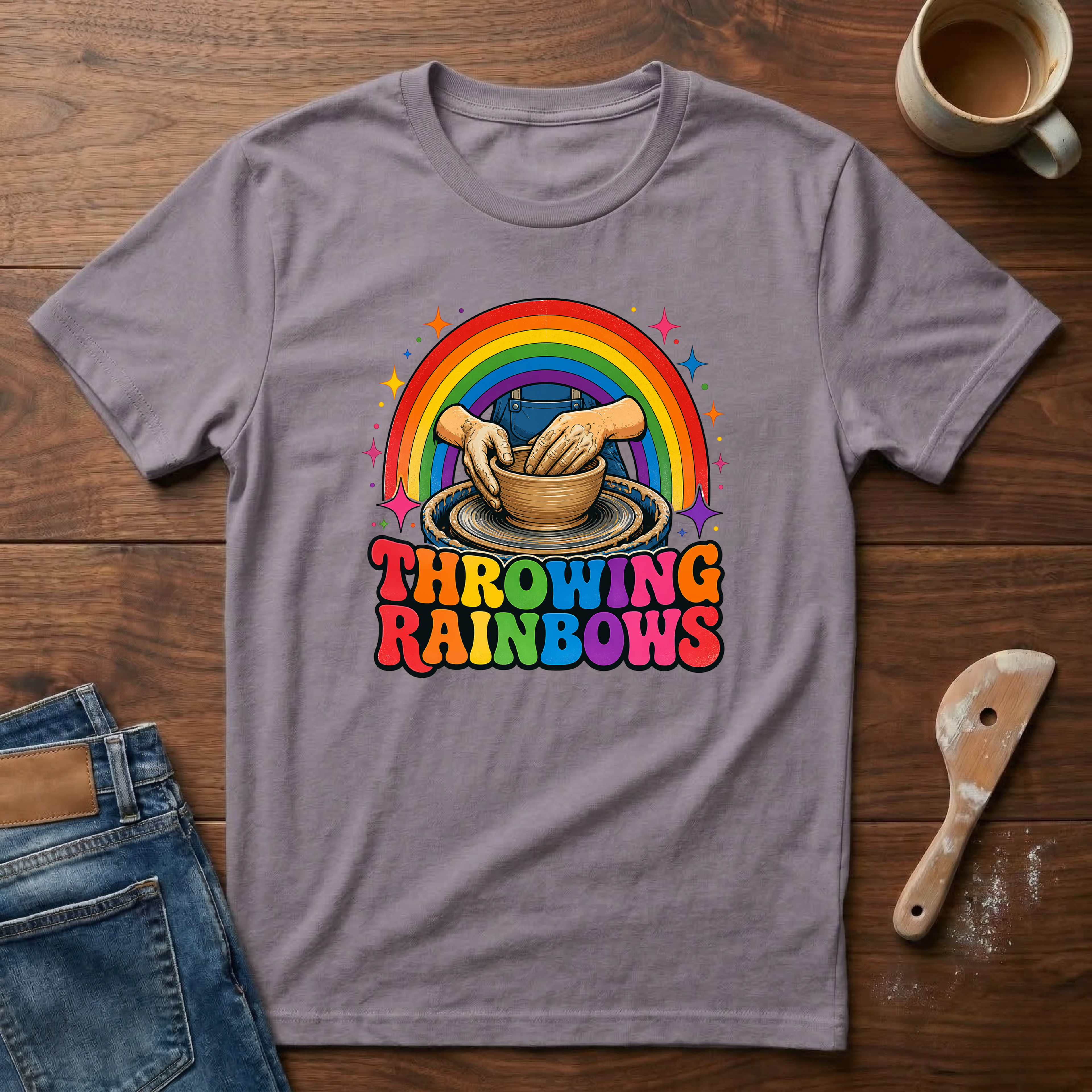Throwing Rainbows T-Shirt