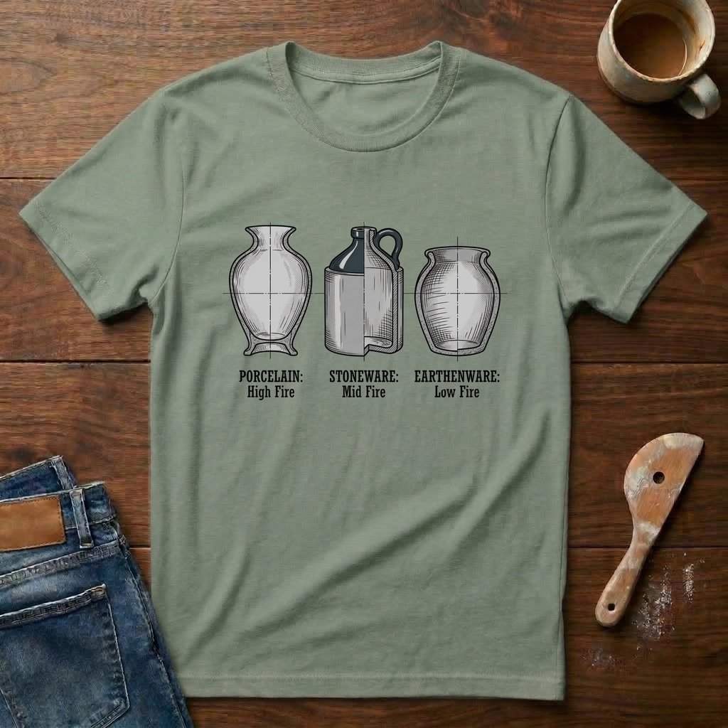 Porcelain, Stoneware, Earthenware T-Shirt