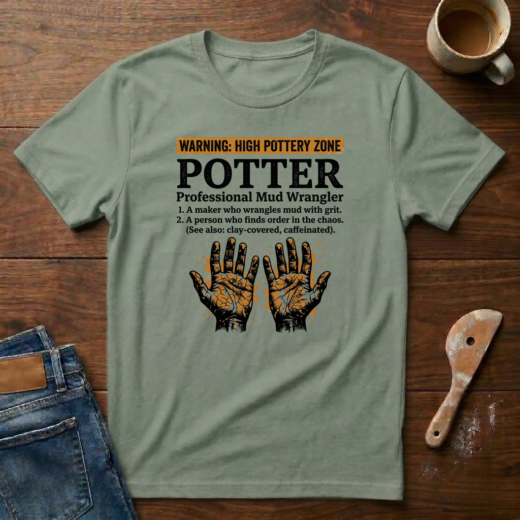 Warning: High Pottery Zone T-Shirt