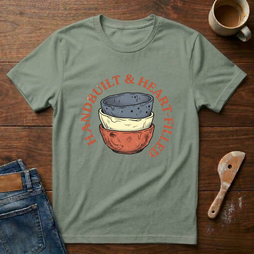 Handbuilt & Heart-Filled T-Shirt